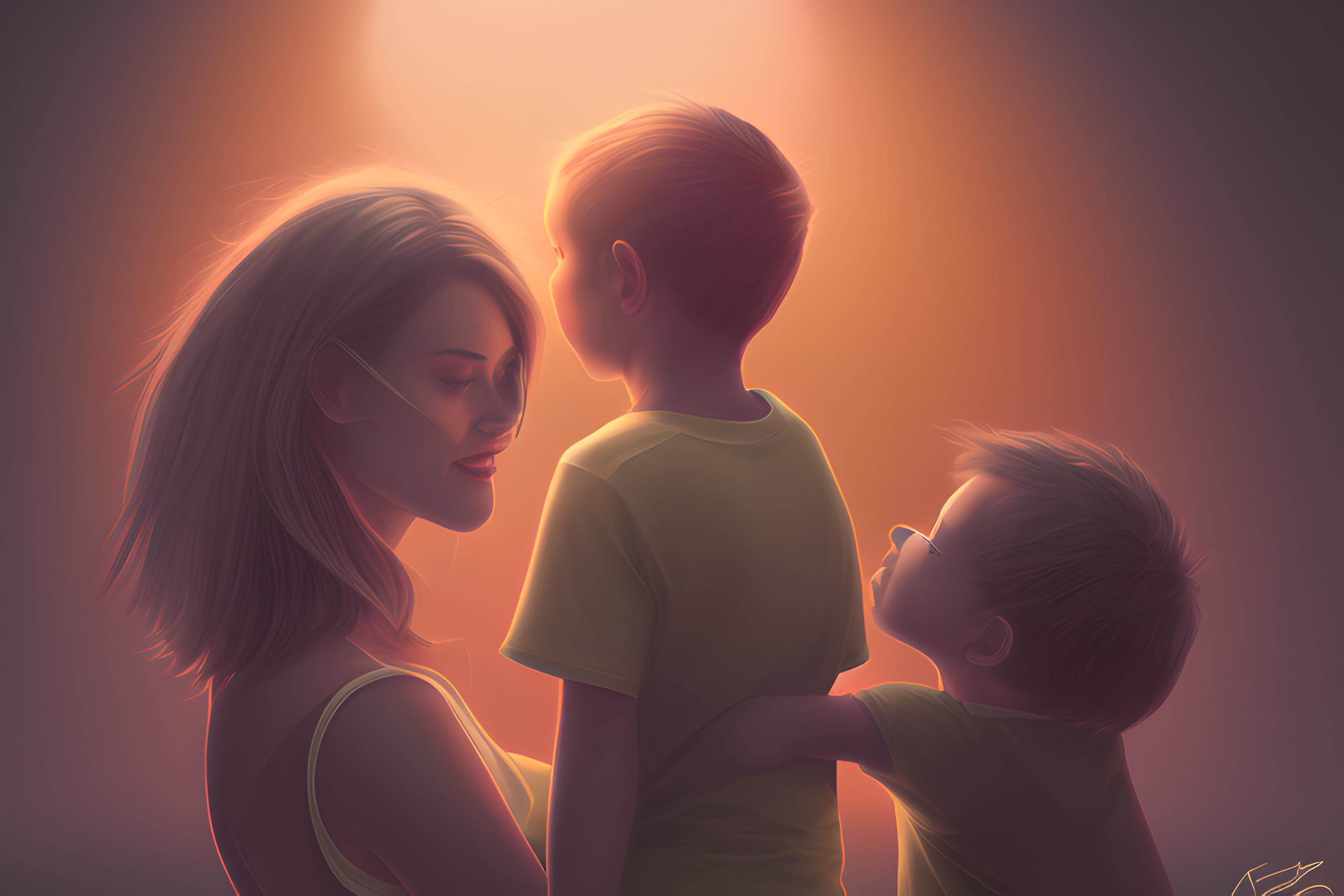 Mom, dad & son
