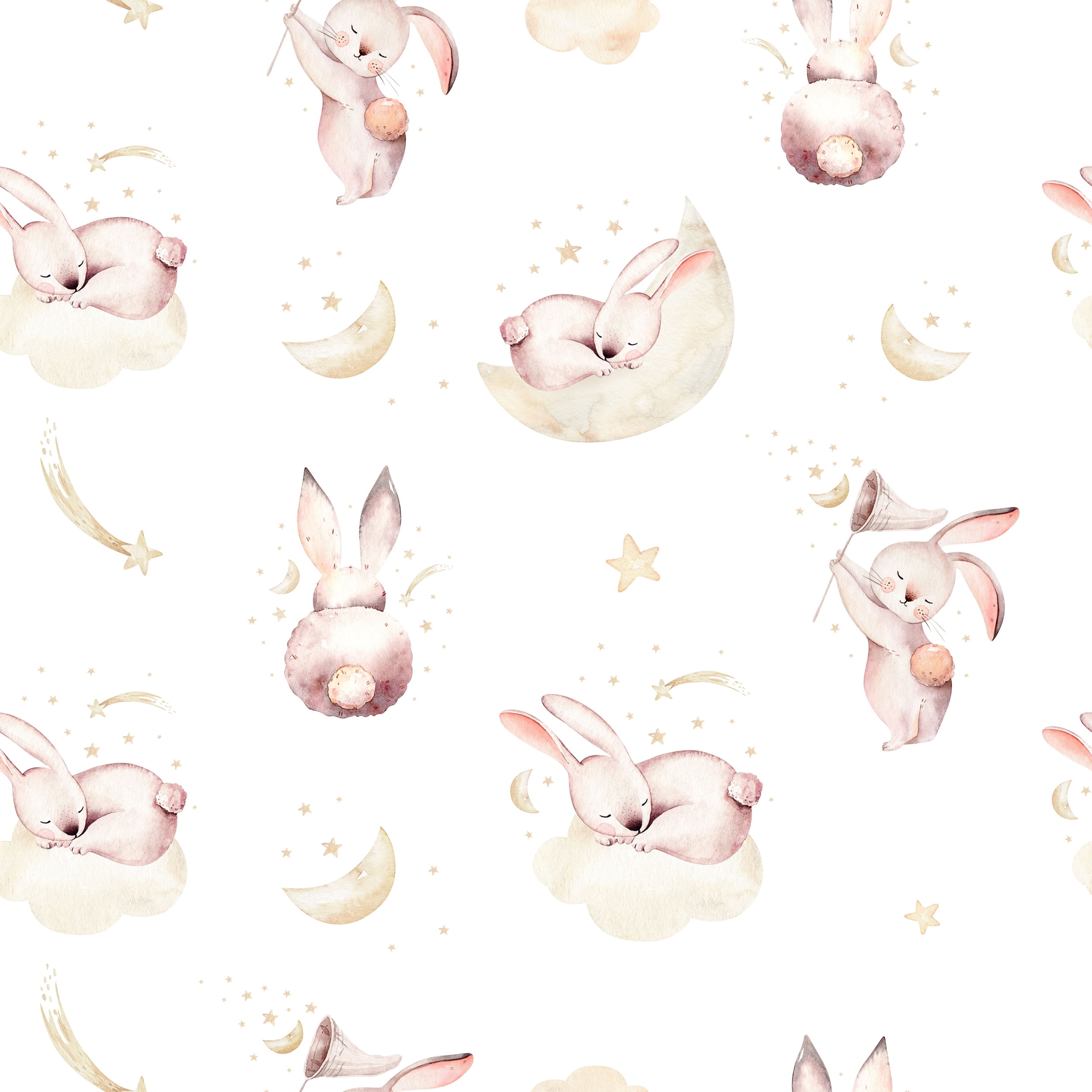 Bunny Nursery Wallpaper