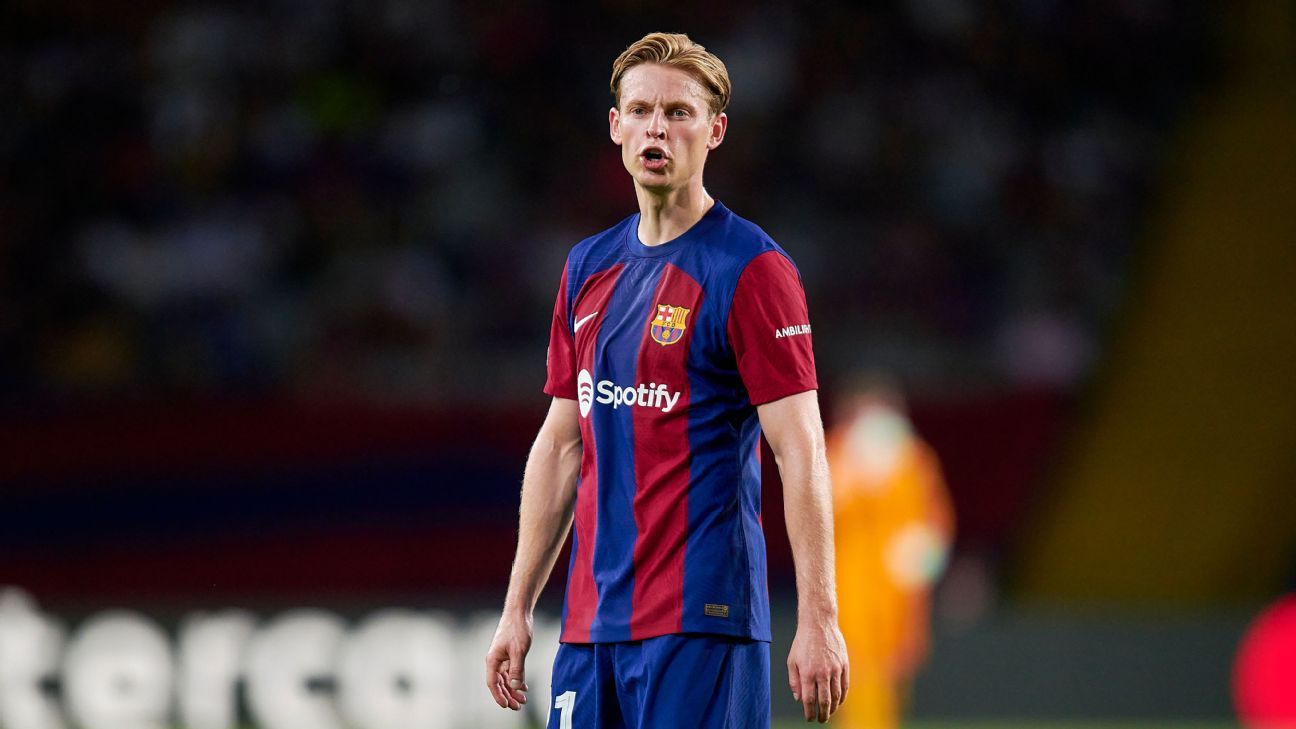 Frenkie De Jong doubtful for Clásico