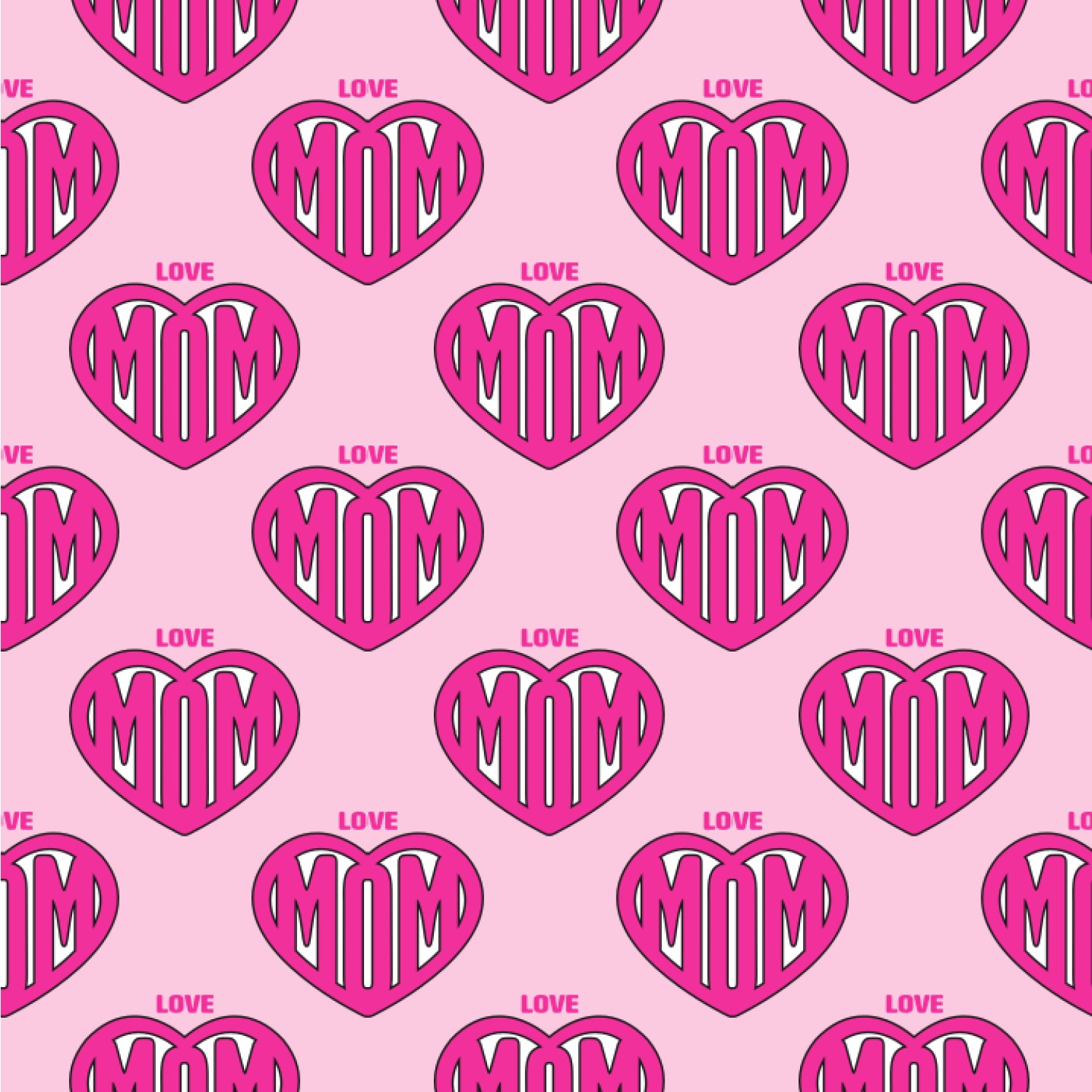 Custom Love You Mom Wallpaper & Surface