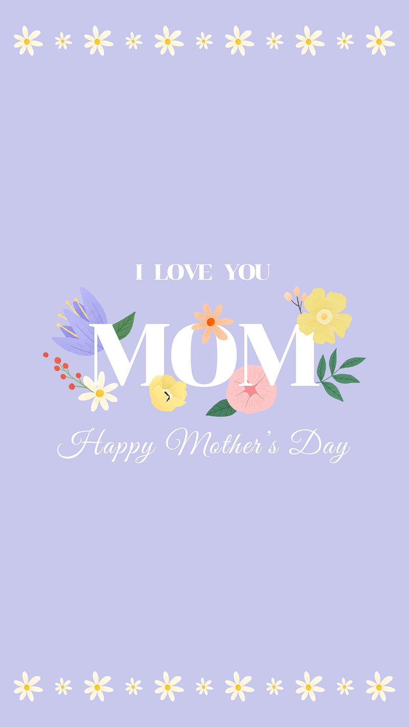 Love You Mom Image. Free Photo, PNG
