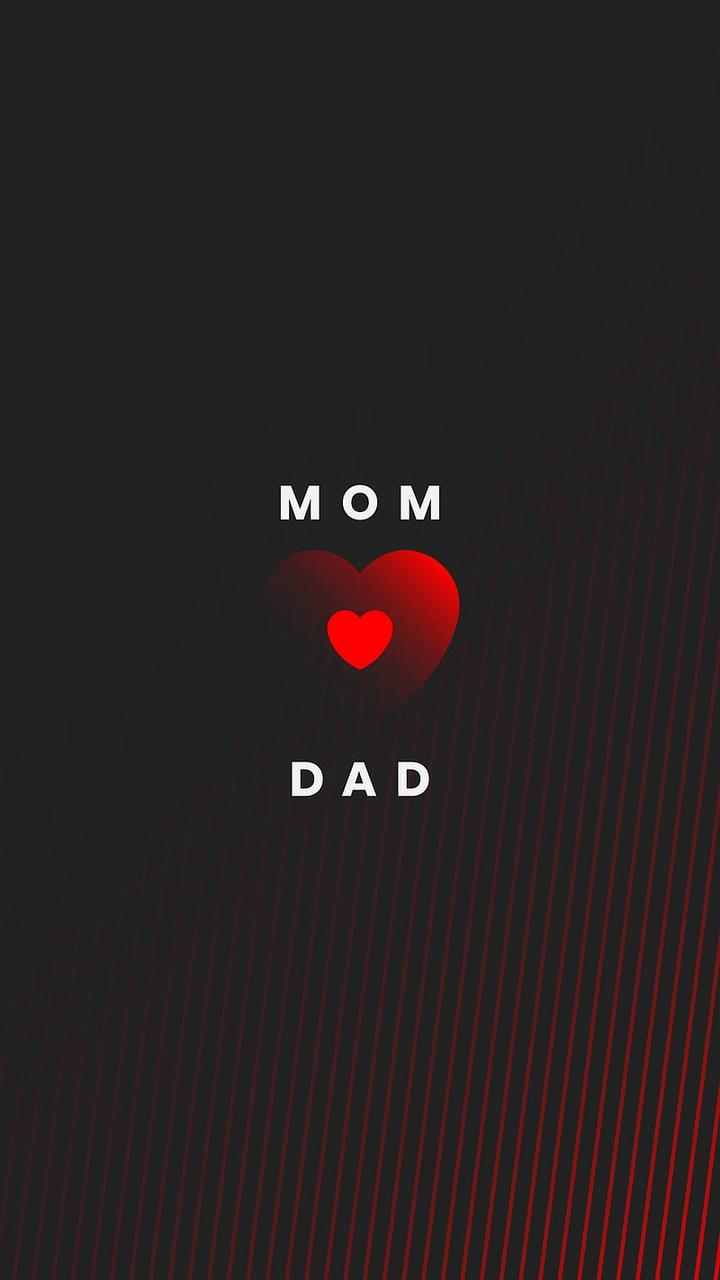 love you my mom dad Image • ❤️ MOM ❤️