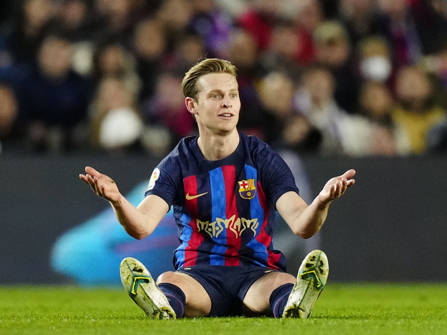 Barcelona midfielder Frenkie de Jong