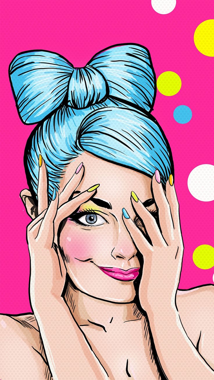 Pop art wallpaper