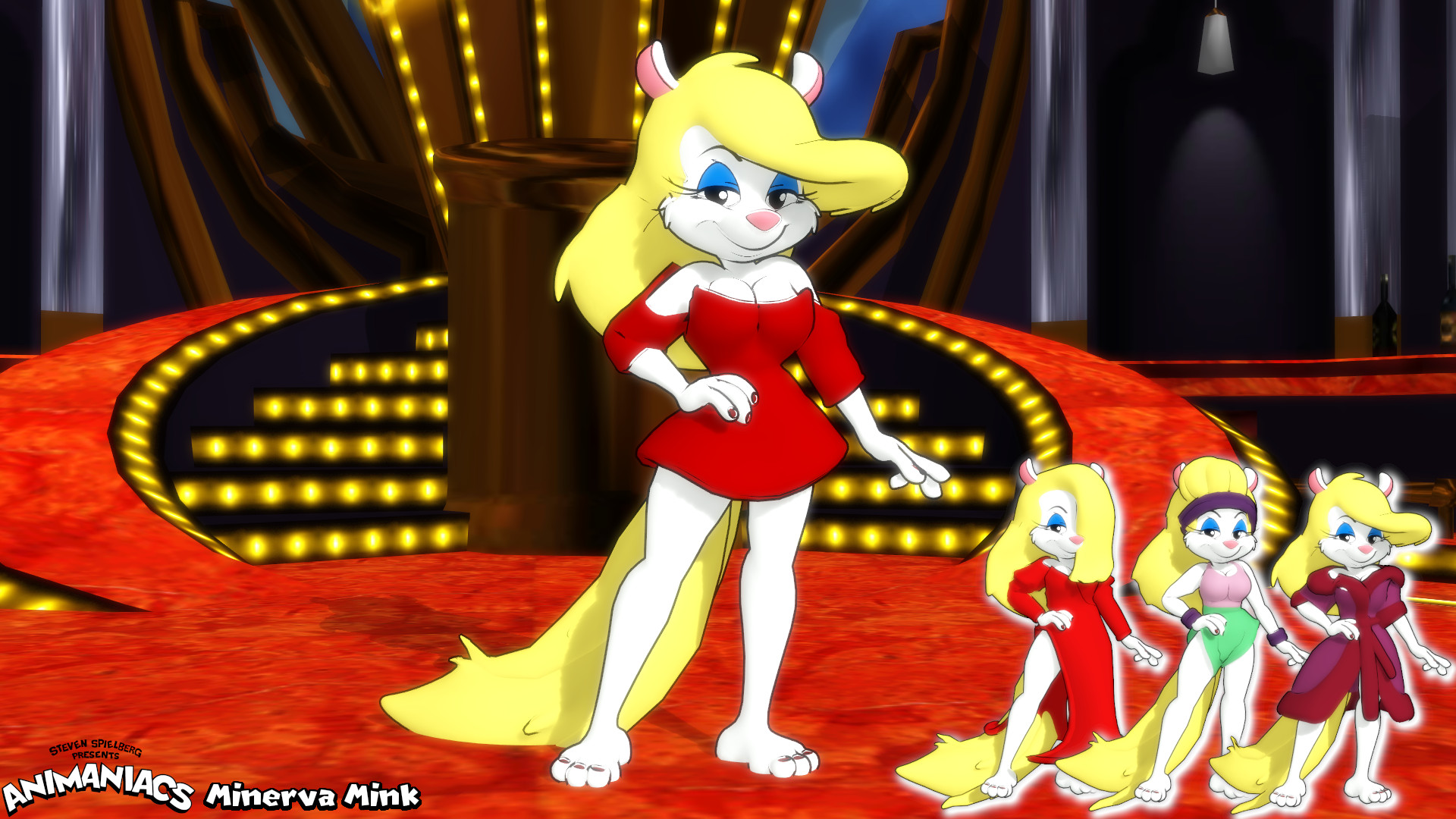 MMD Model) Minerva Mink Download