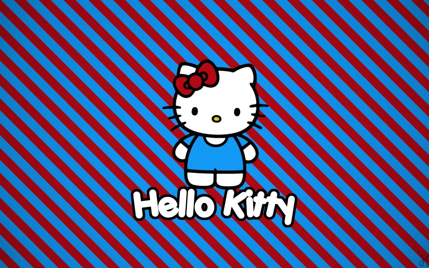 Hello Kitty 1440 x 900 widescreen Wallpaper
