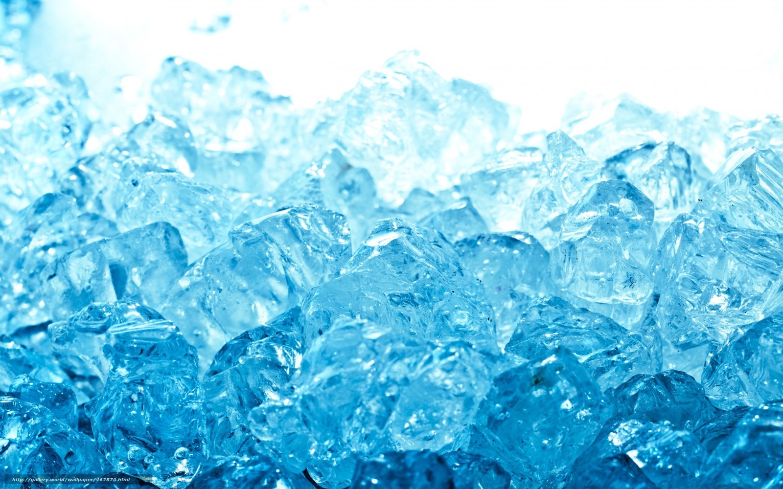 Download wallpaper water, ice, blue