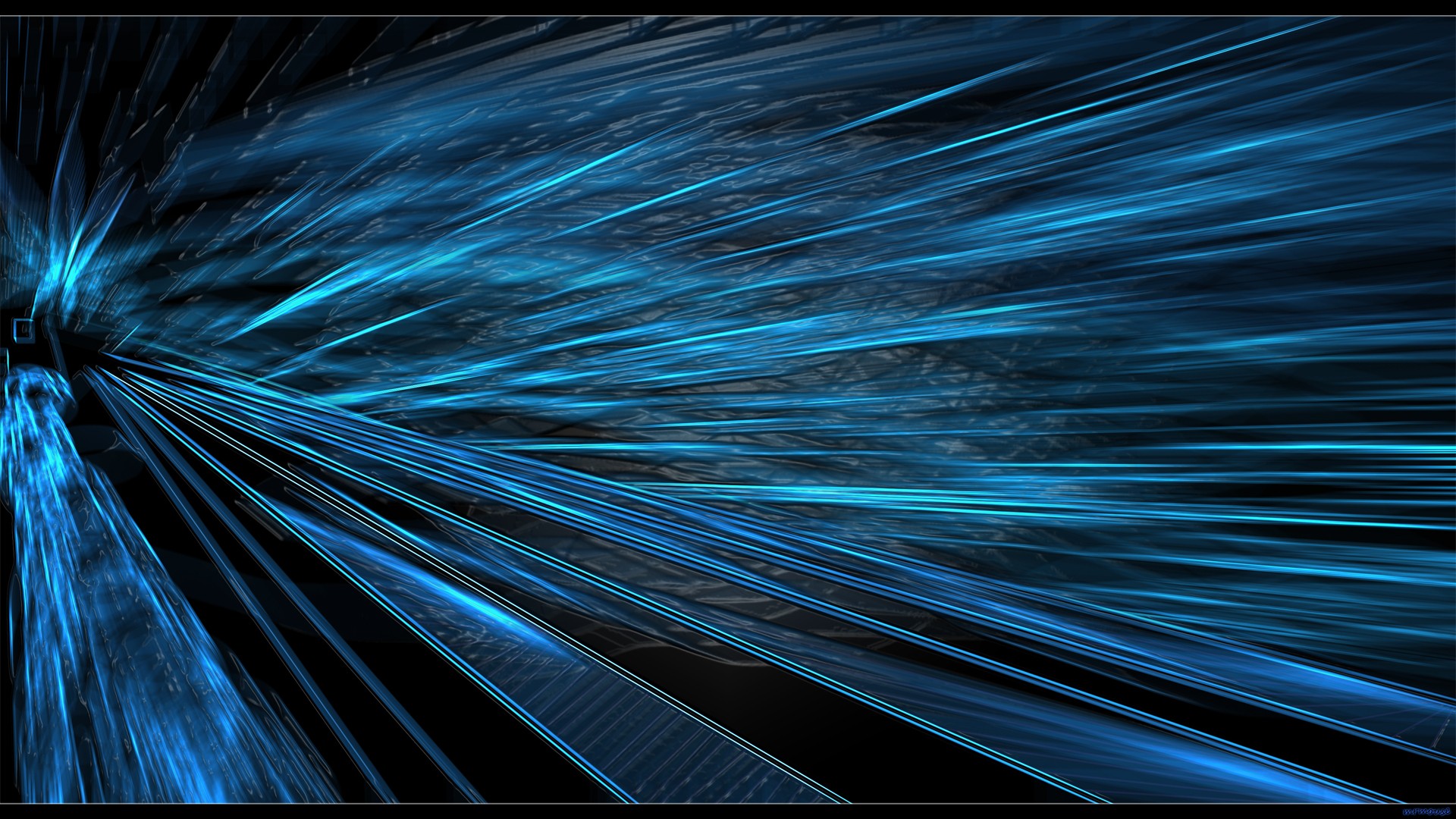 Abstract Blue HD Wallpaper