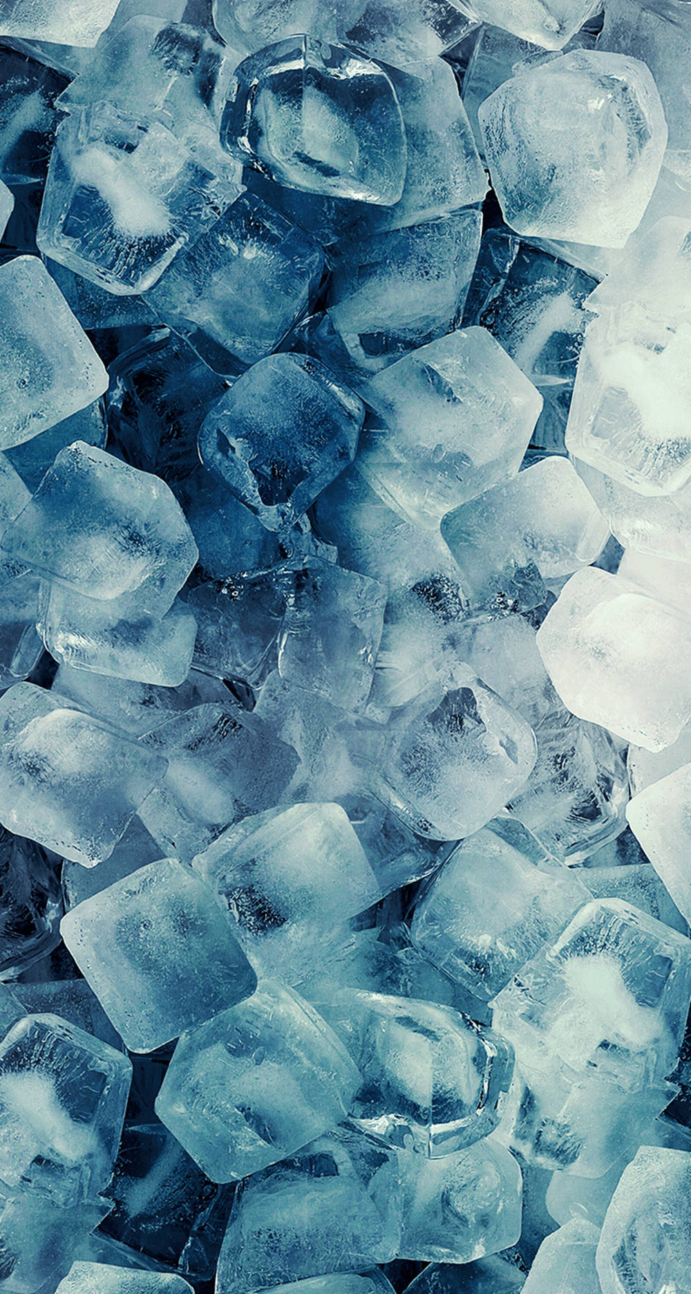 Download Cube Ice Blue Aesthetic Tumblr