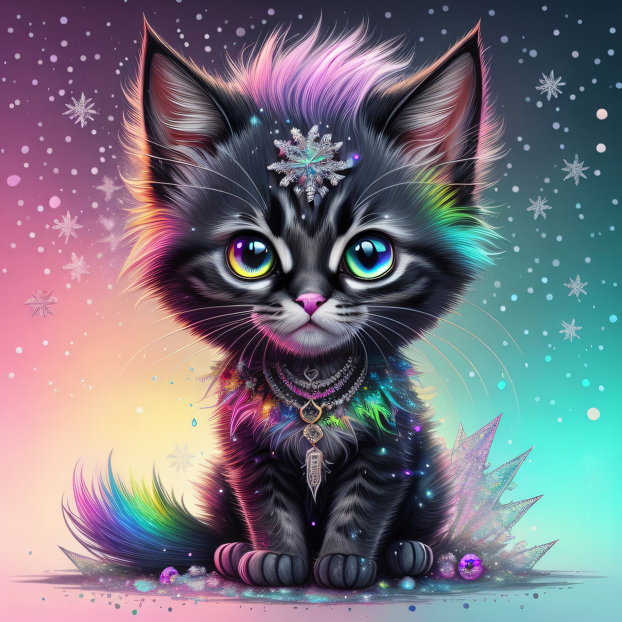 Download, Cat, Winter