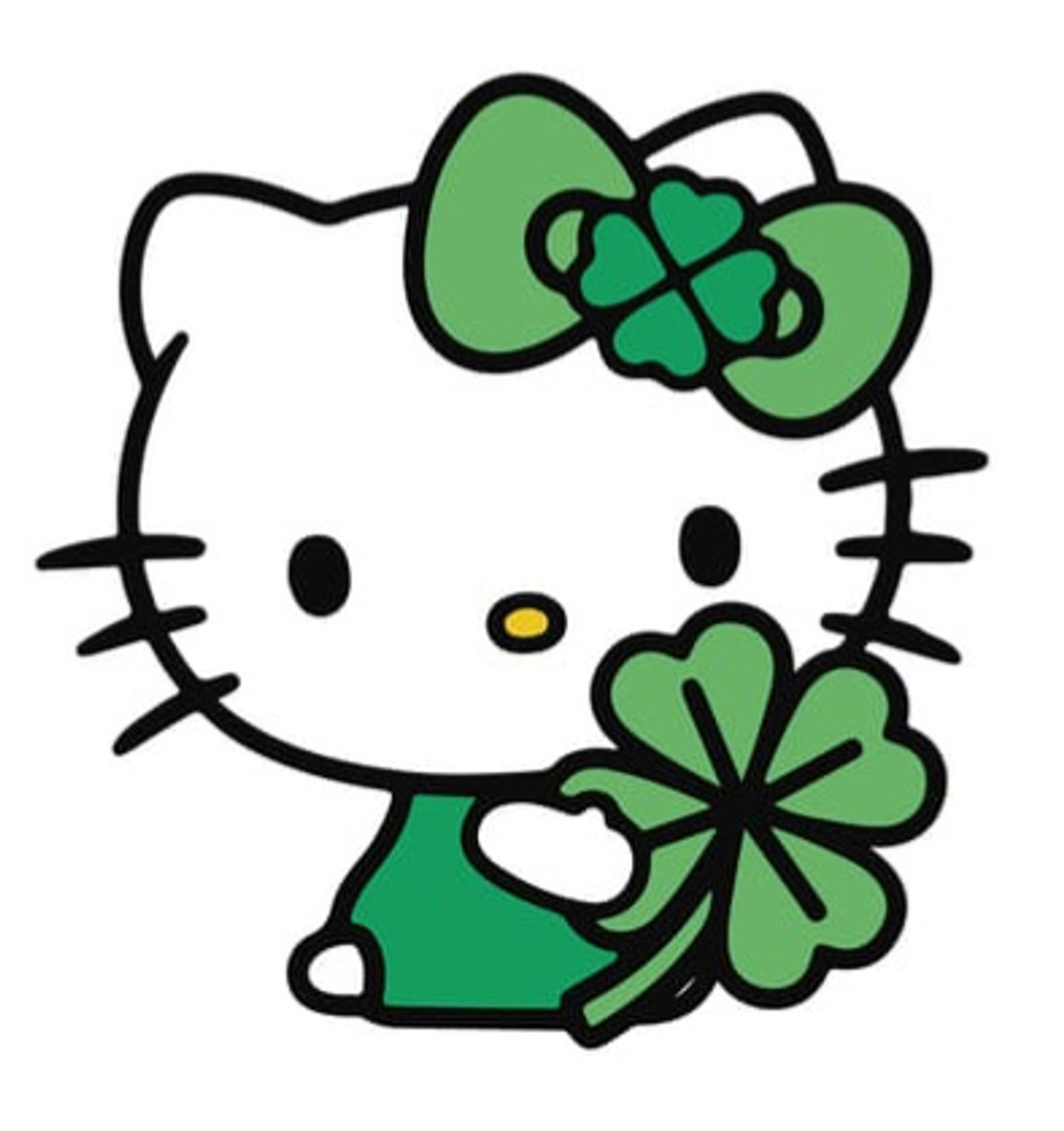 Hello Kitty Shamrock Tee's