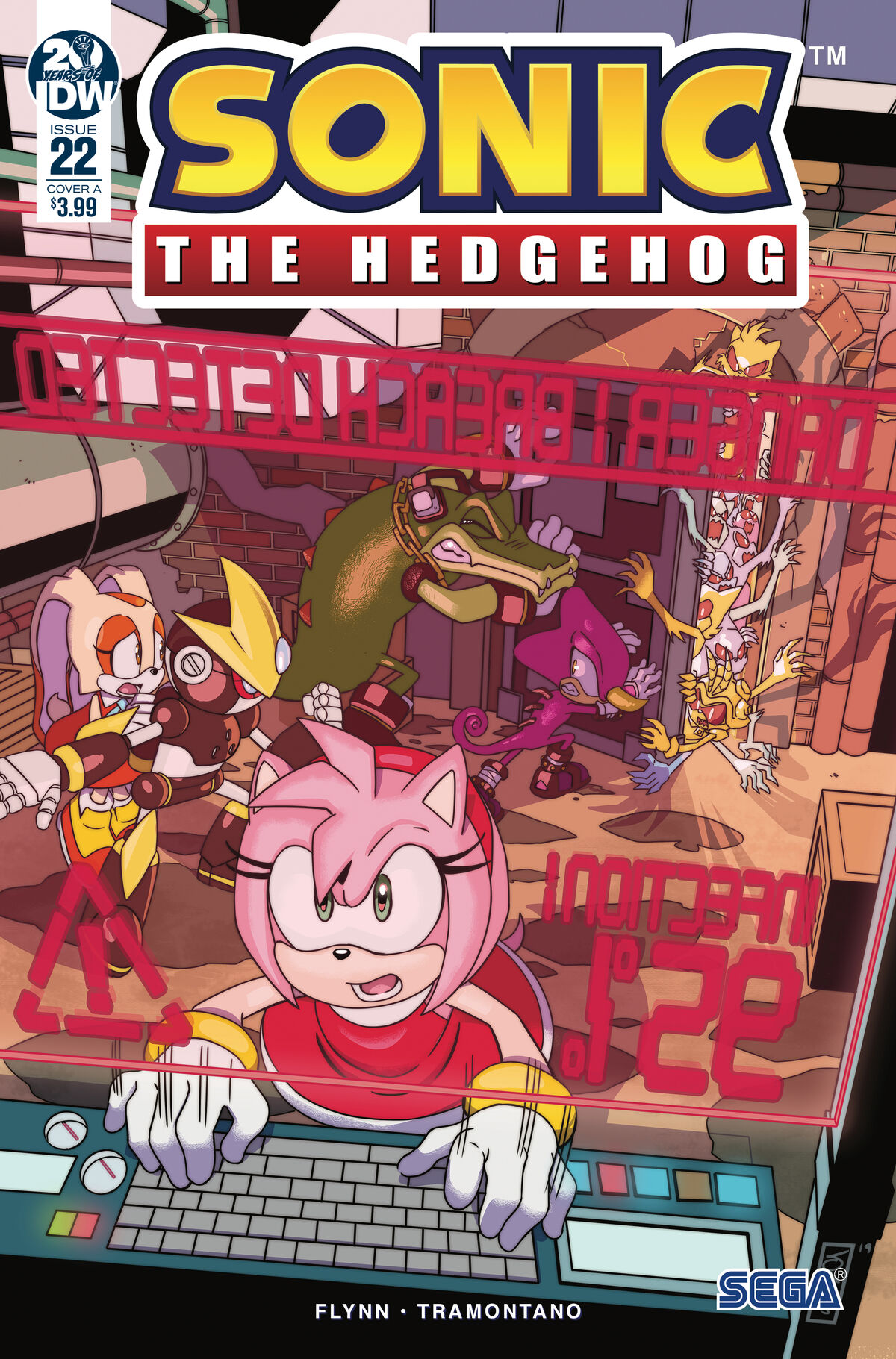 IDW Sonic the Hedgehog Issue 22. Sonic