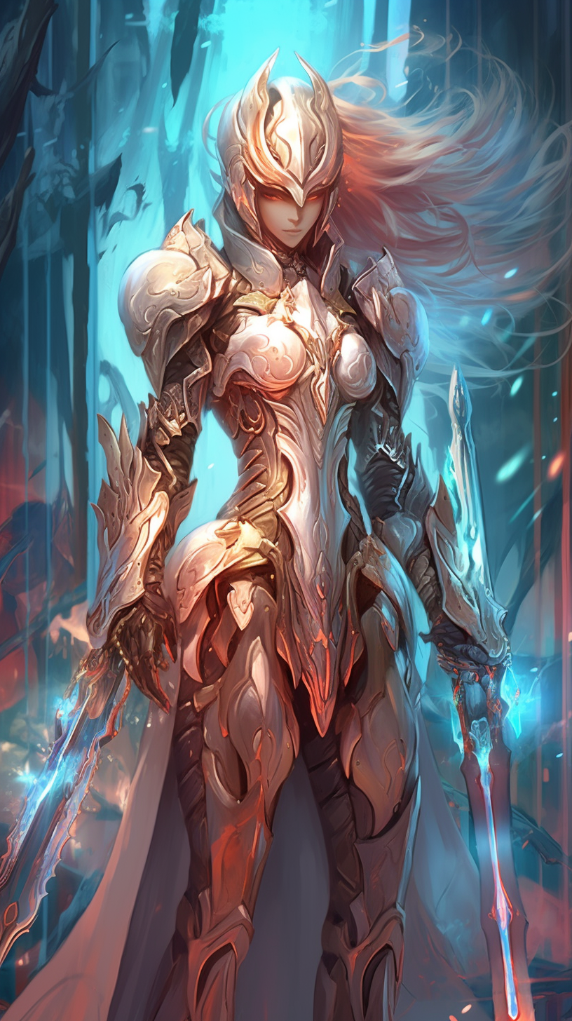 Futuristic Sword Anime Wallpaper