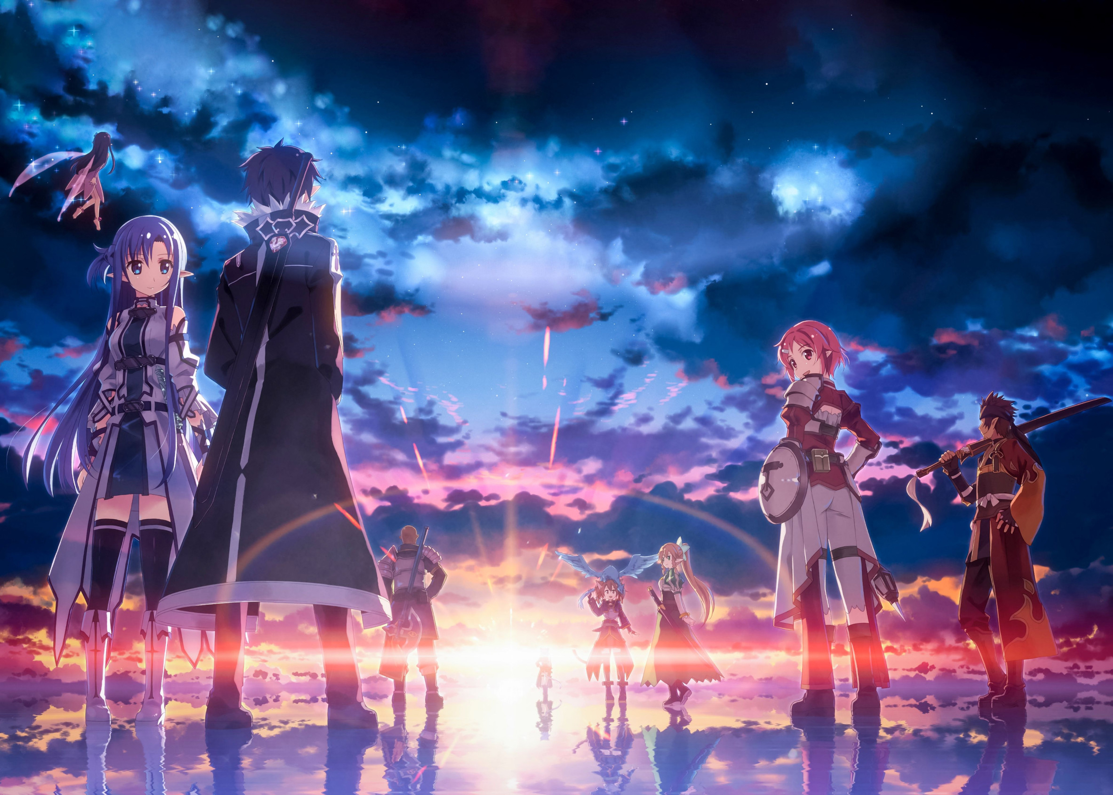 Sword Art Online Wallpaper 4K, Anime