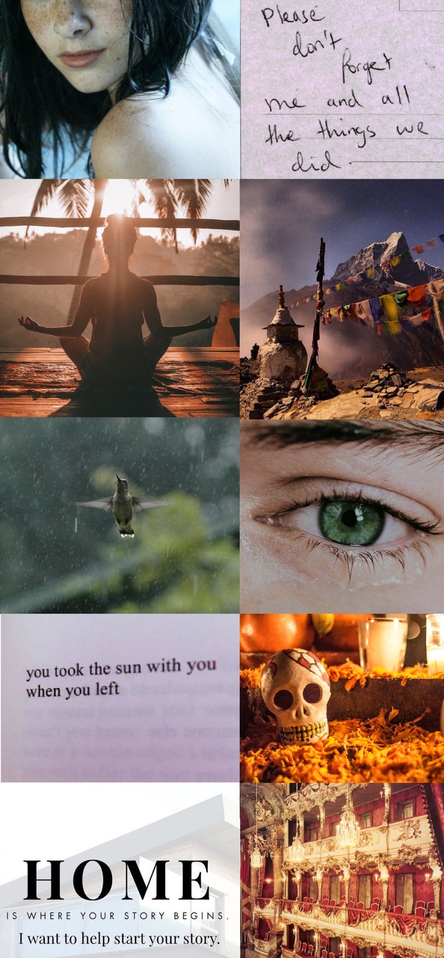 Aesthetic of my oc Ava Charlotte Harper