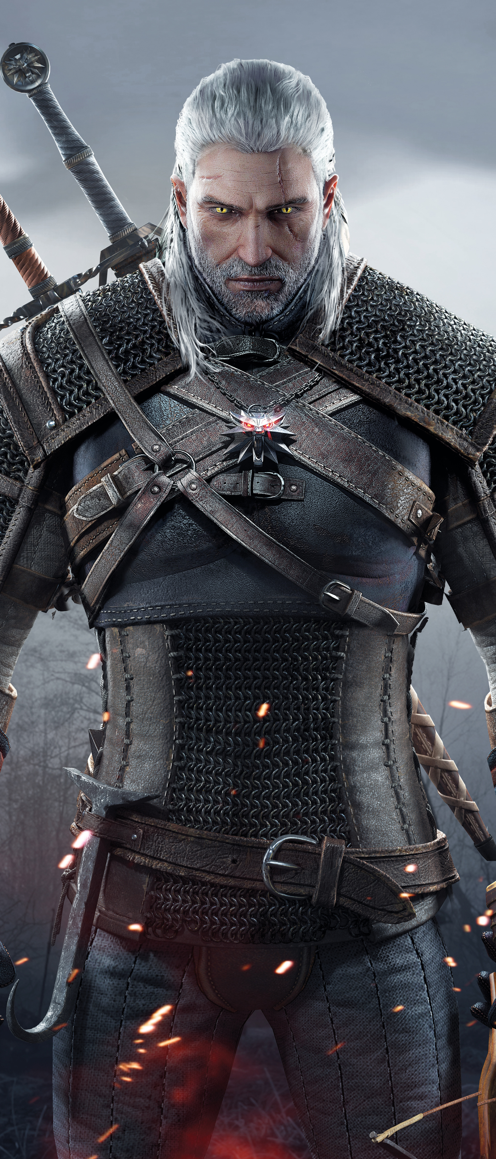 Wild Hunt Phone Wallpaper