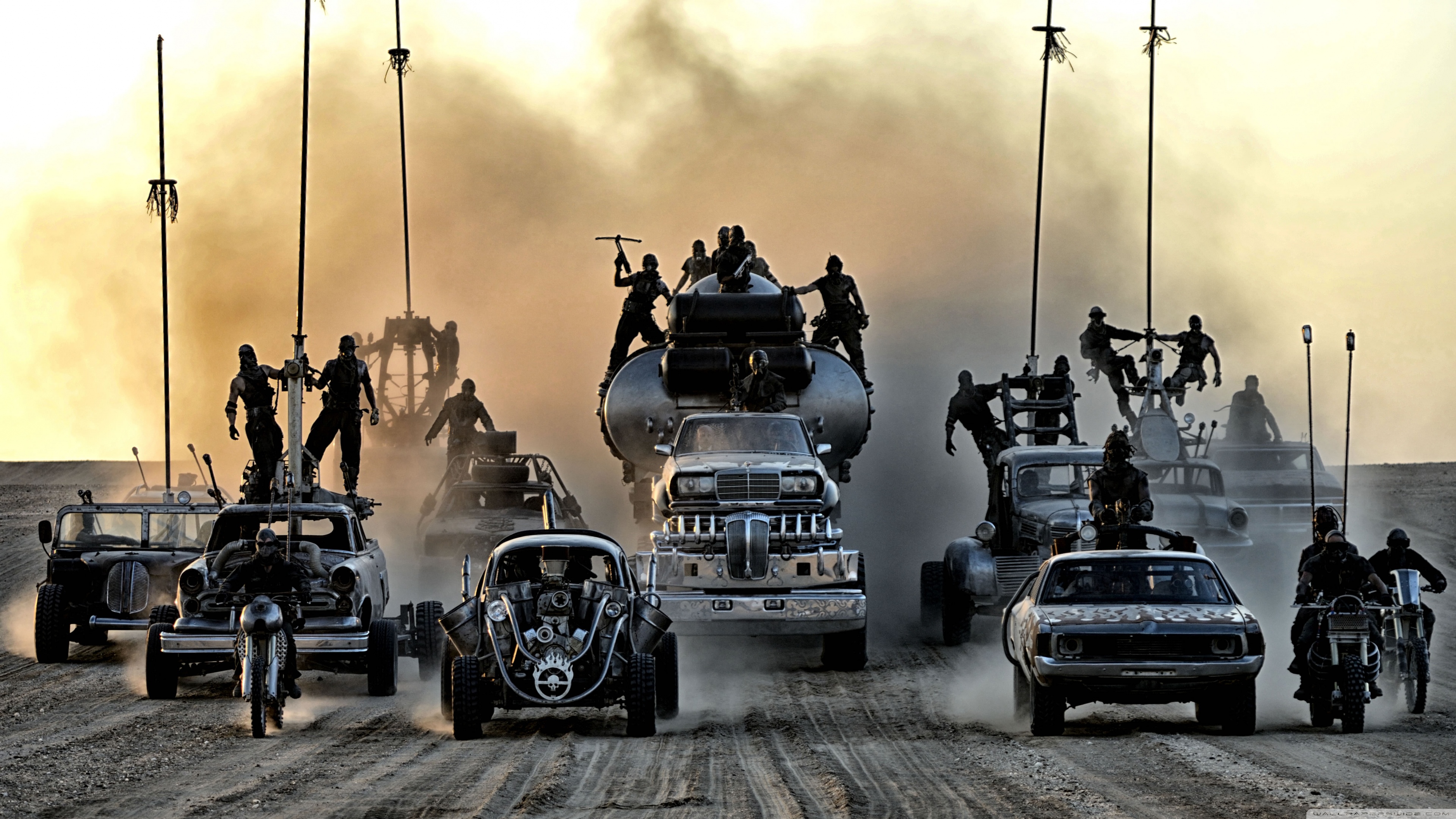 Mad Max Fury Road Vehicles Ultra HD
