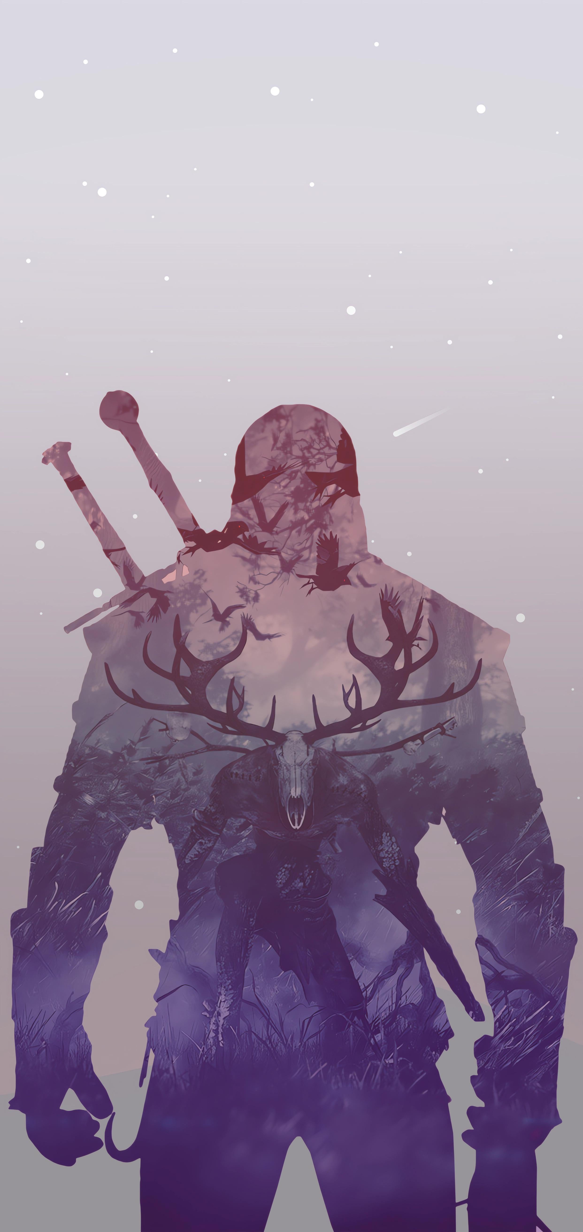 best Witcher phone wallpaper