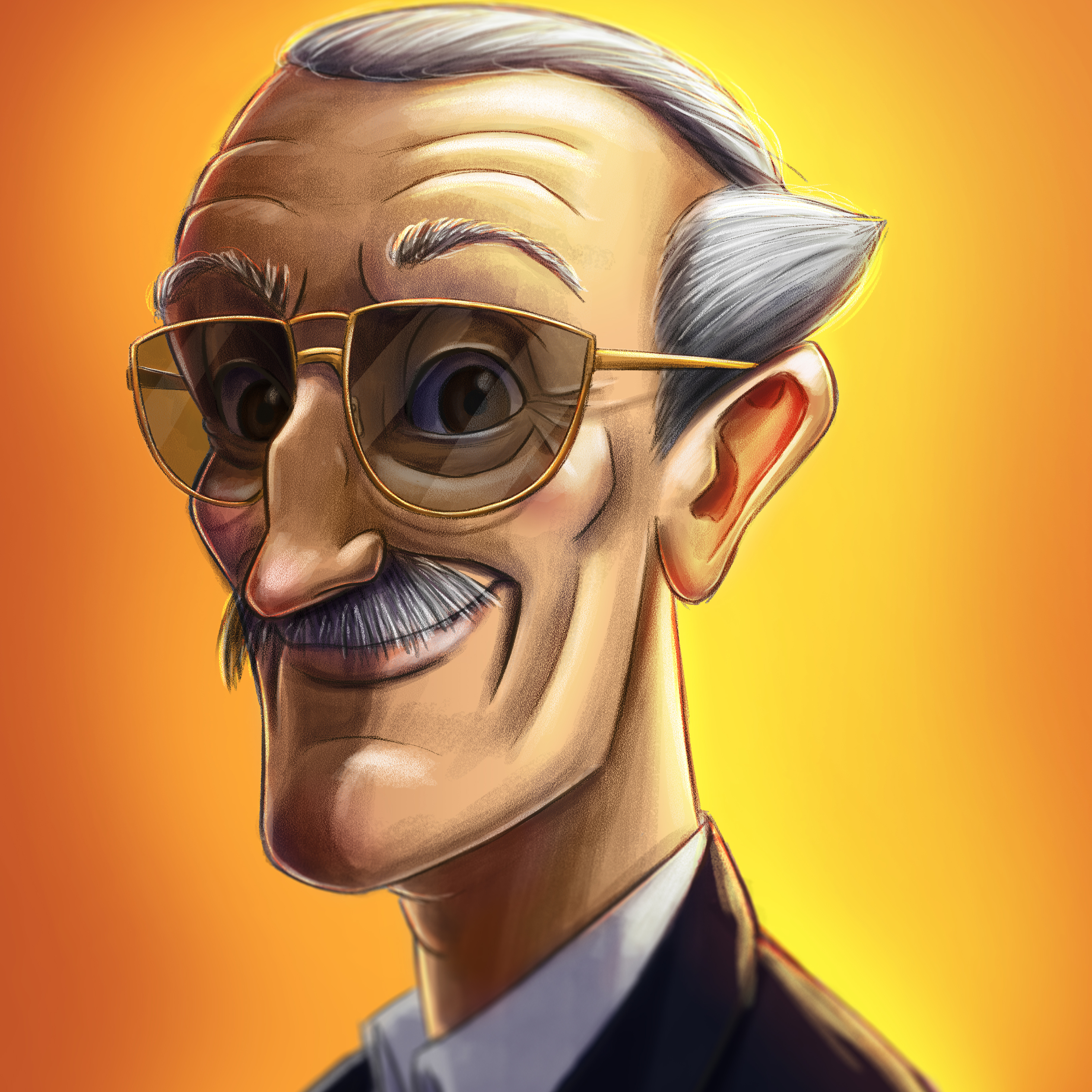 Stan Lee 4k iPad Pro Retina