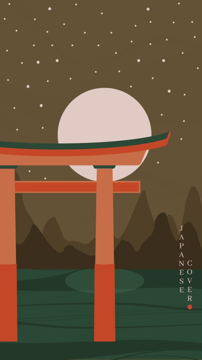 Free Elegant Japanese Art Nature Mobile