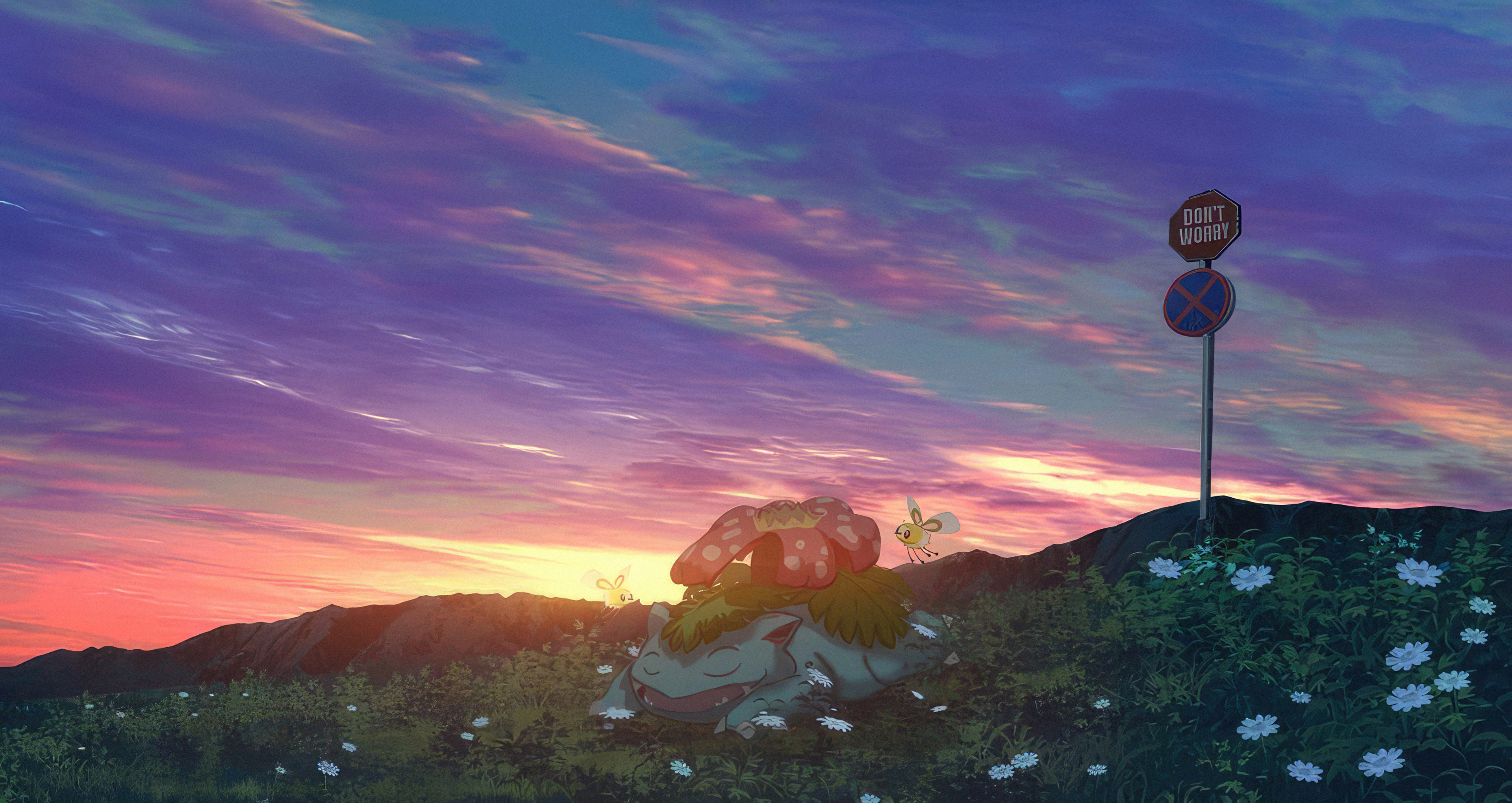 Bulbasaur UltraWide Quad HD