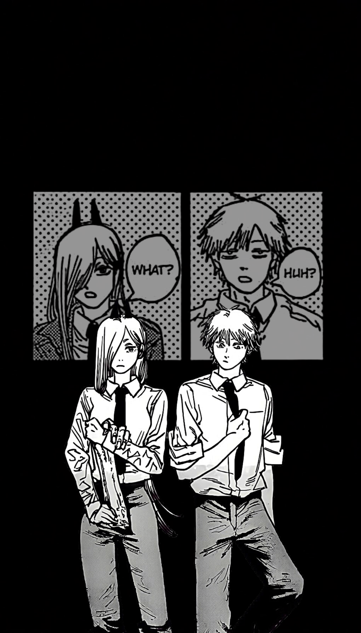 Mobile Wallpaper Denji and Power, r