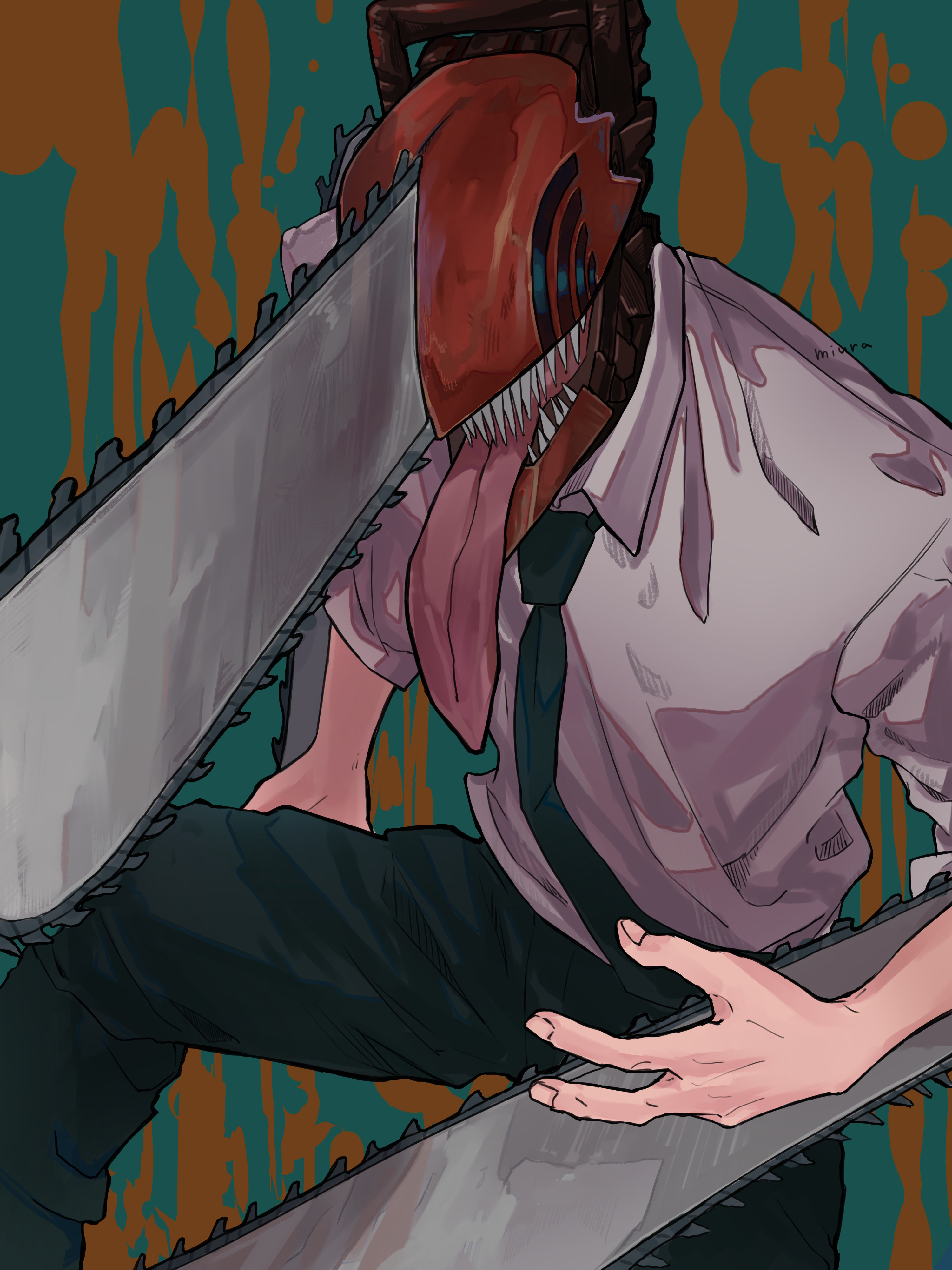 Denji Man Wallpaper