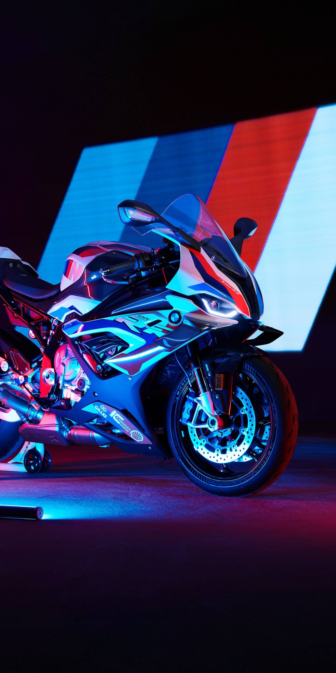 BMW M 1000 RR Wallpaper 4K, Neon, Race