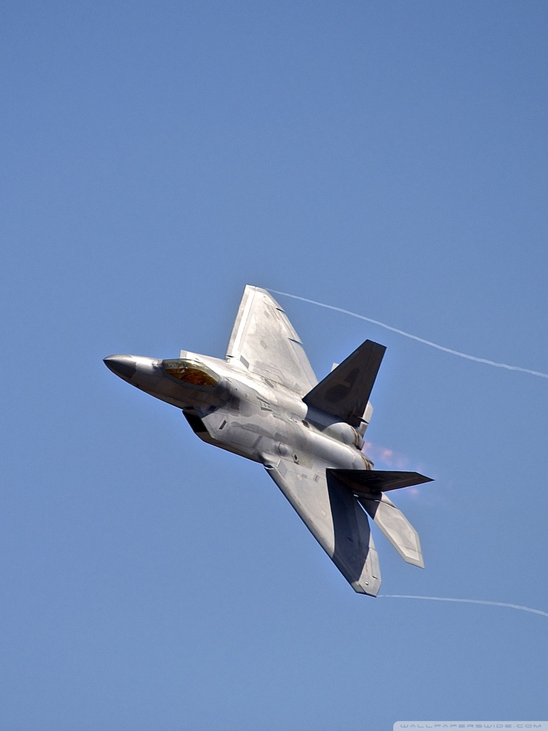 F22 Raptor Ultra HD Desktop Background
