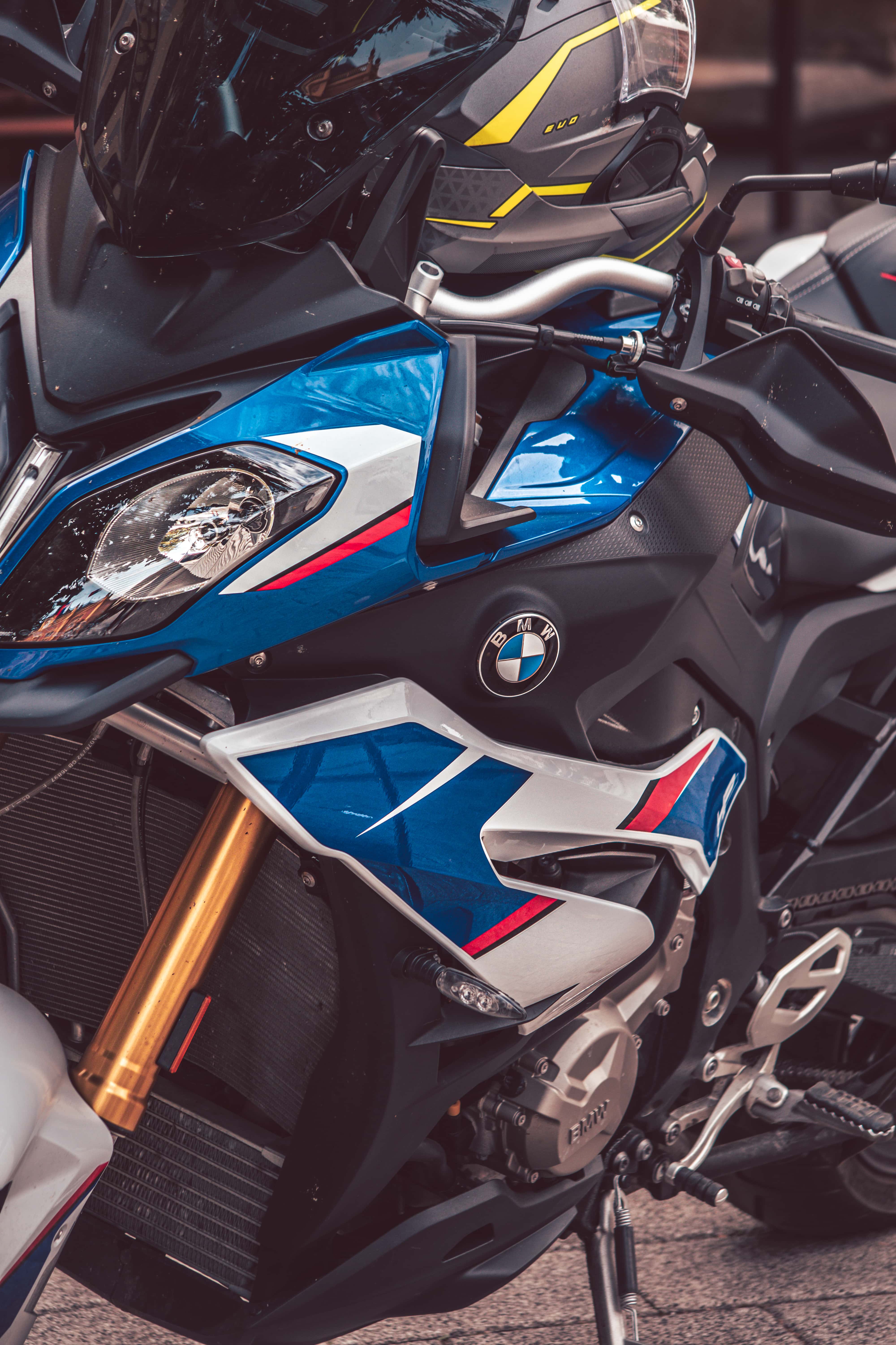 BMW, motorbike, motorcycle, headlight