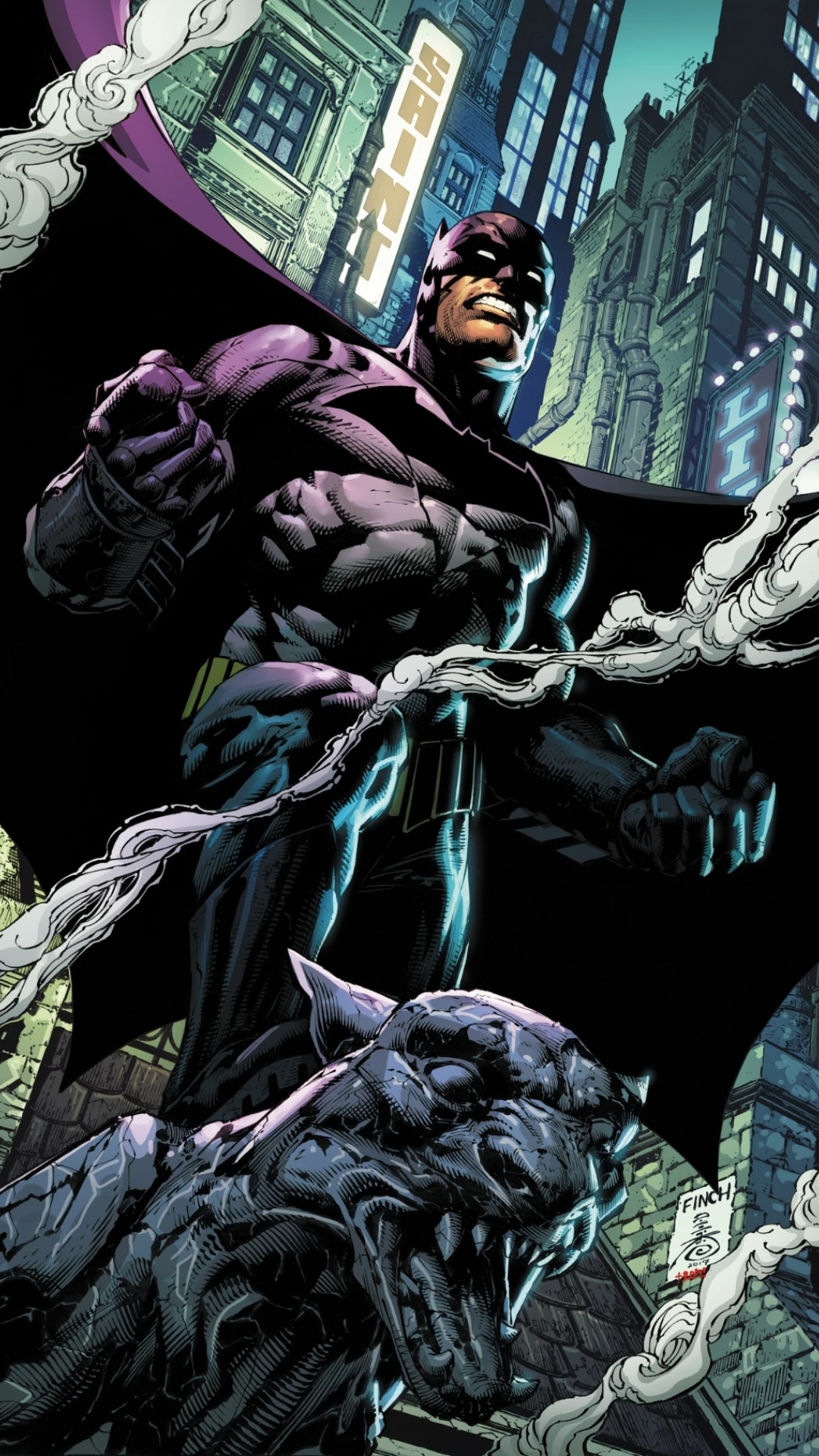 Batman Comic Cartoon Wallpaper