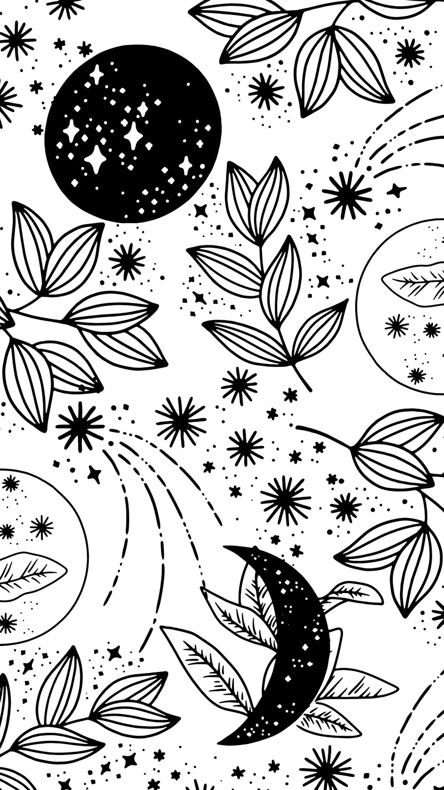 aesthetic moon wallpaper