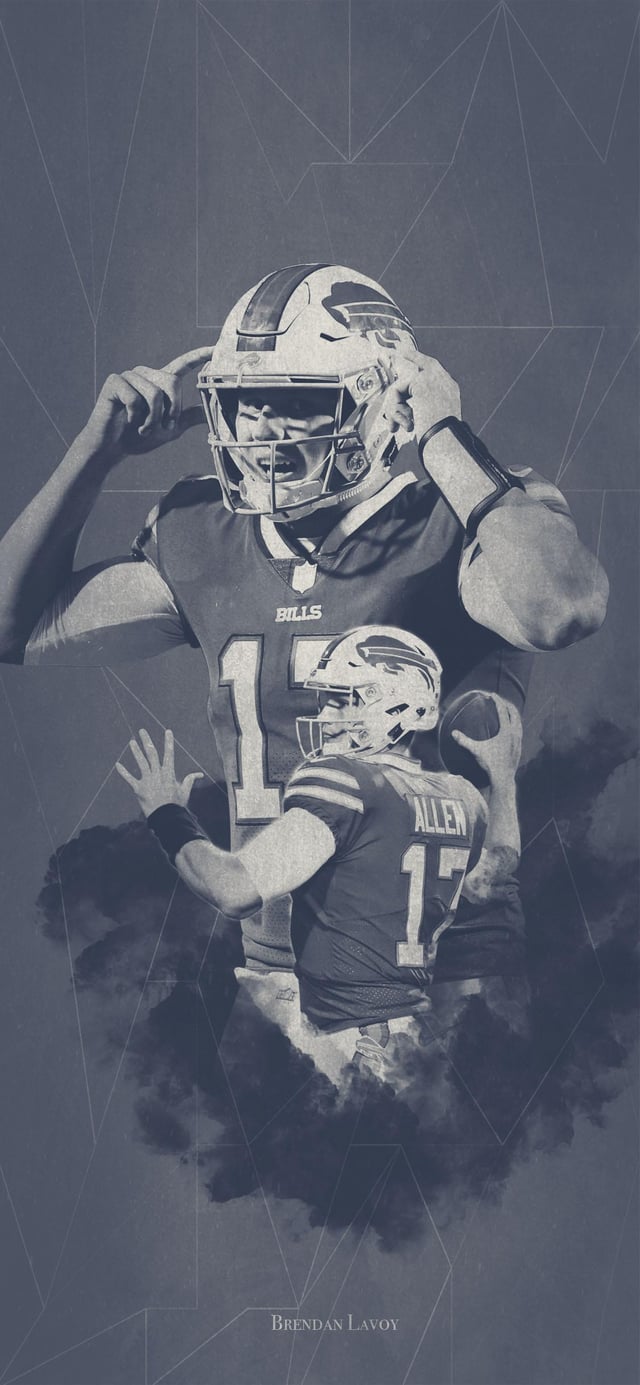 Josh Allen iPhone wallpaper, r
