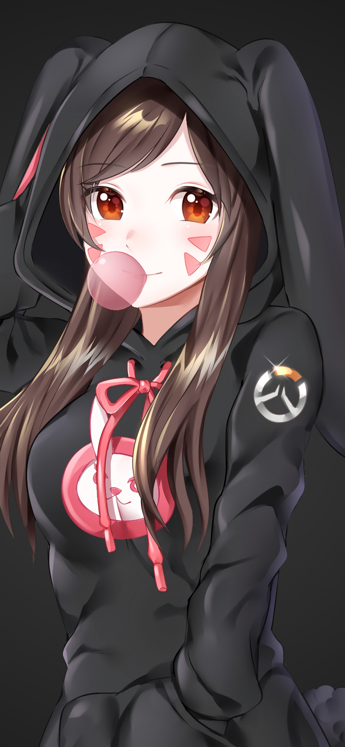 DVa Wallpaper 4K, Kawaii, Overwatch