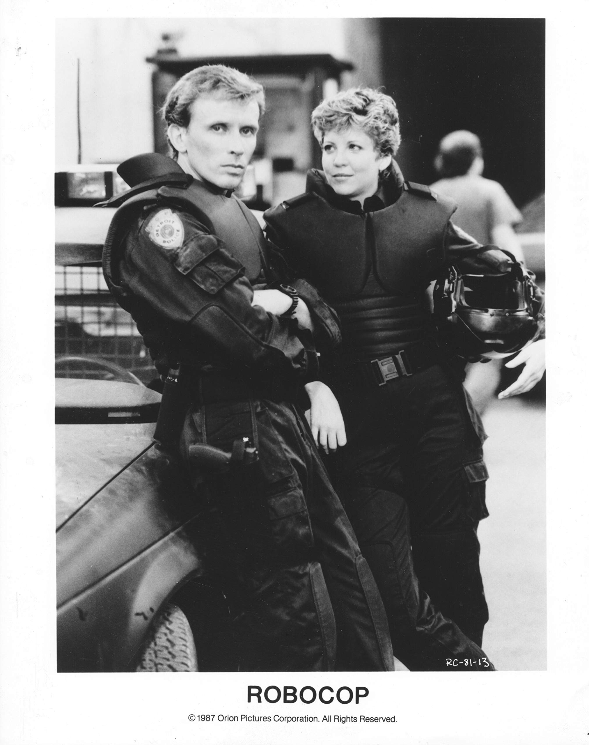 PETER WELLER NANCY ALLEN ROBOCOP 8X10