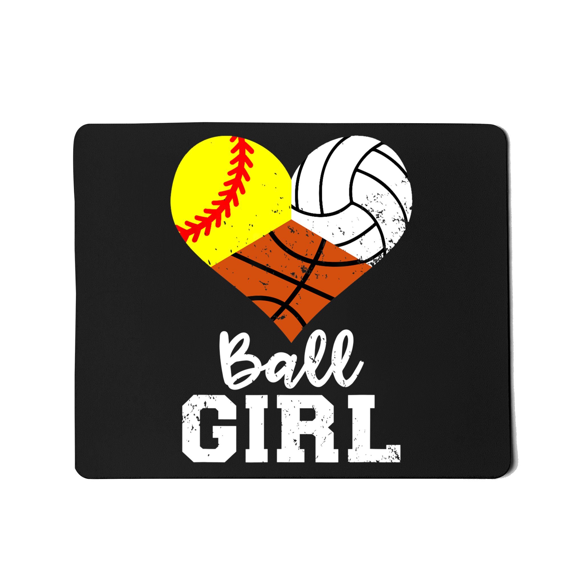 Ball Girl Funny Softball Volleyball