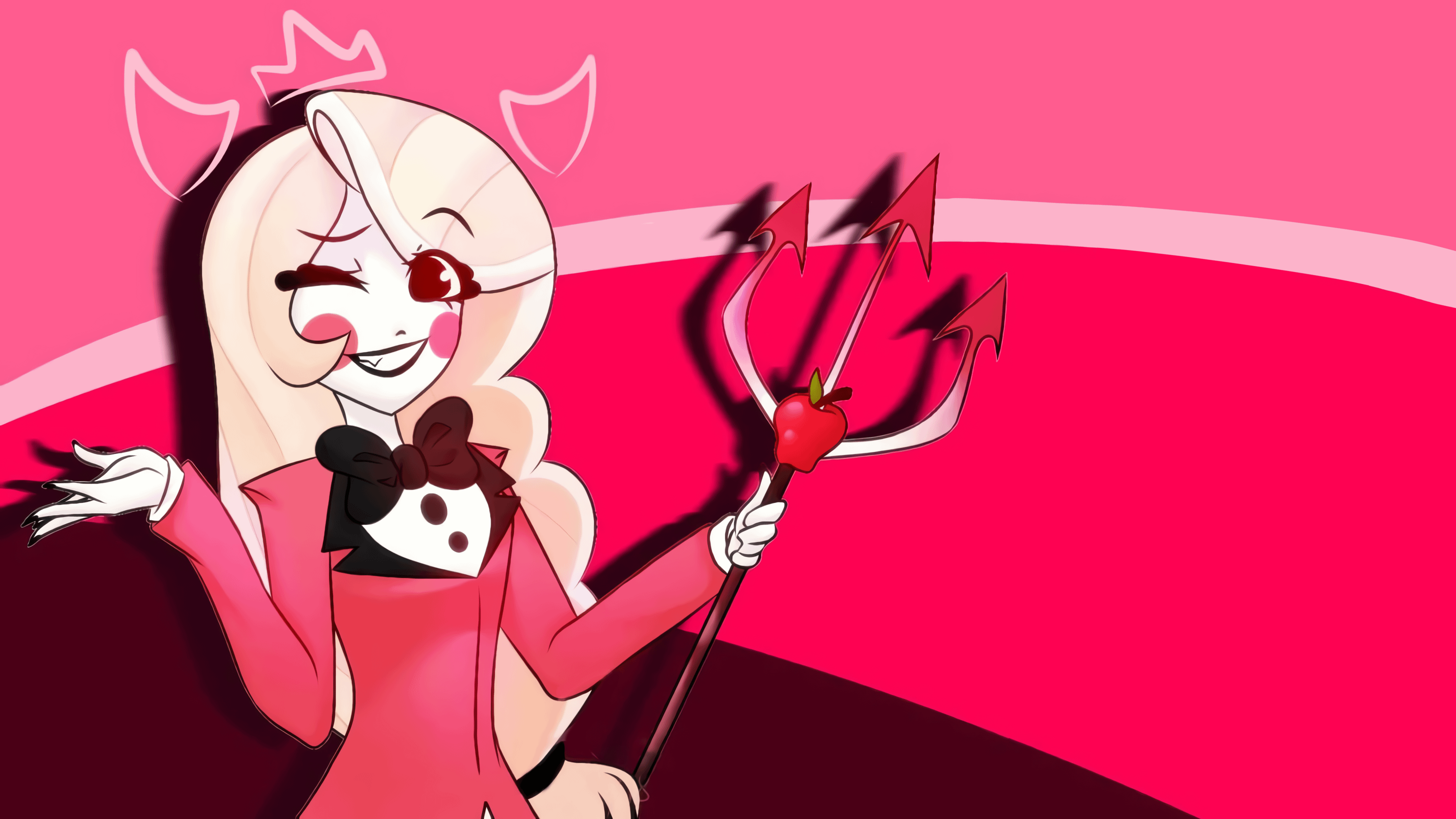 wallpaper edit of best demon girl