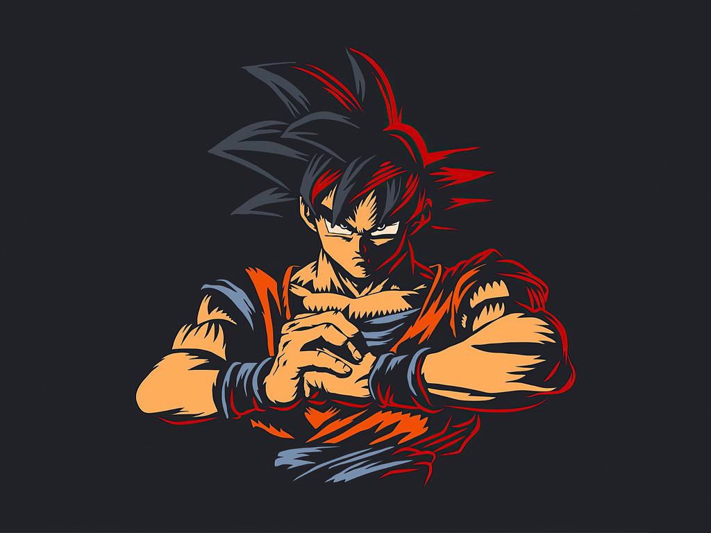 Goku 2020 Wallpaper, 1024x768
