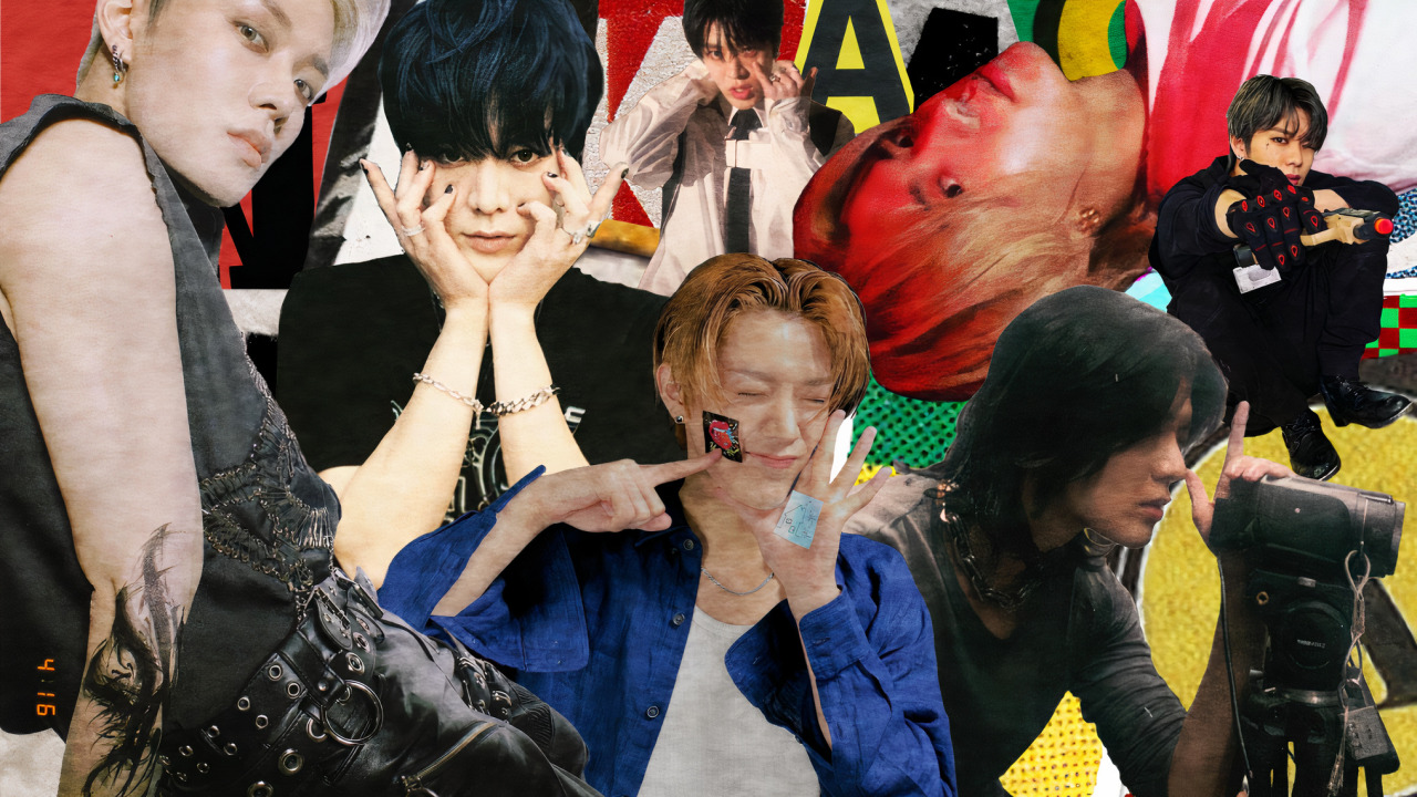 made yuta desktop wallpaper for myself