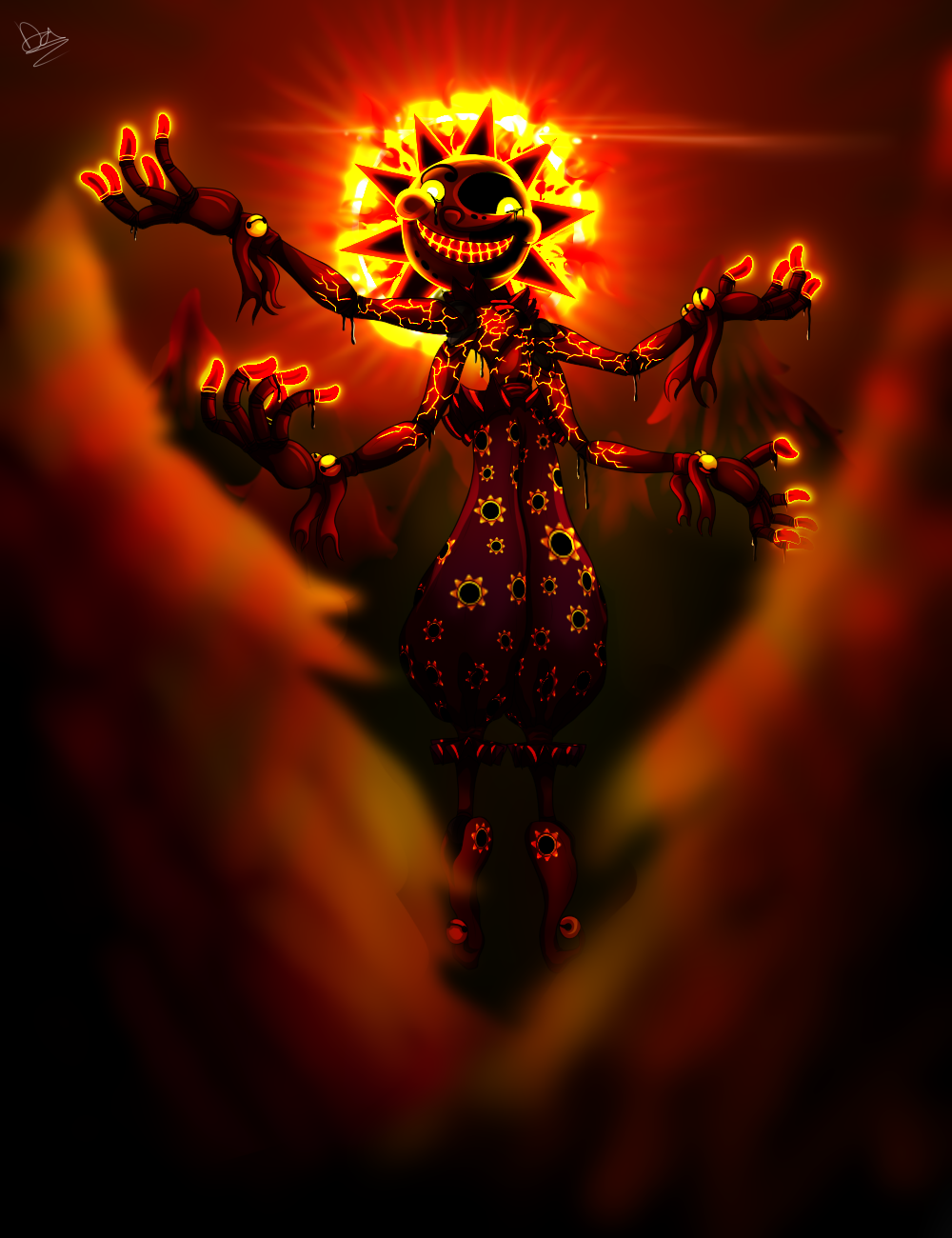 Alivia Lewis on Fnaf. Eclipses art