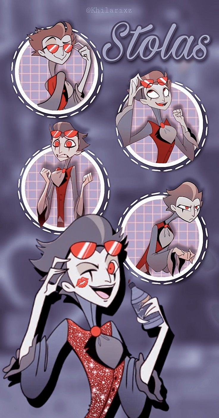 Helluva Boss Stolas Wallpaper. Boss