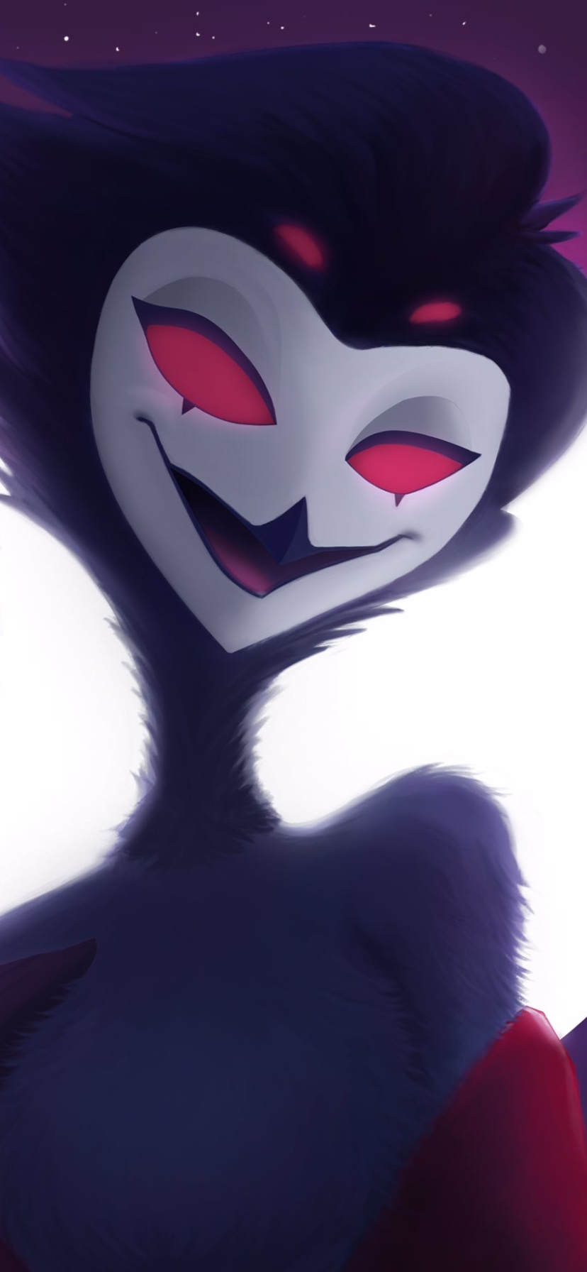 Stolas (Helluva Boss) Phone Wallpaper