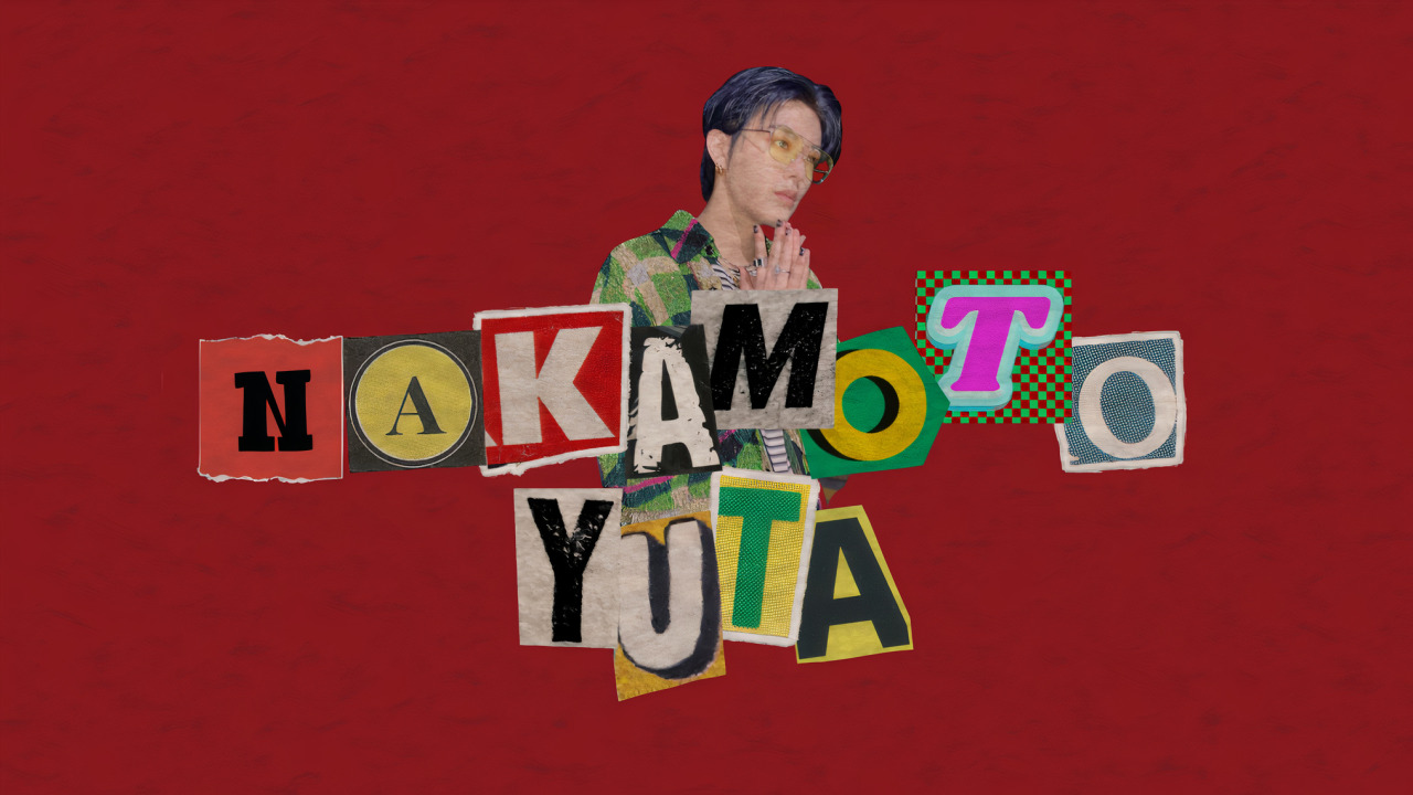 made yuta desktop wallpaper for myself