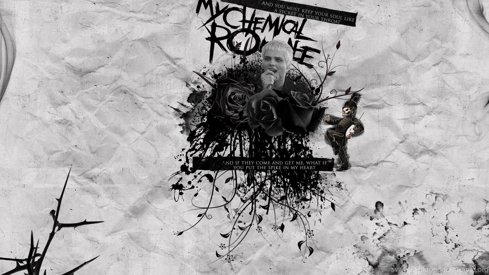Black Parade Wallpaper Wallpaper Zone