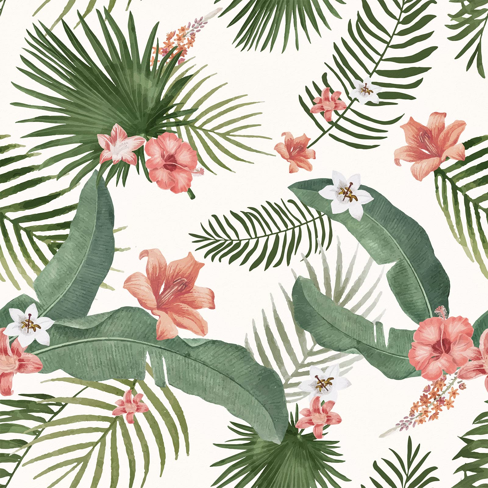 Vintage Floral Wallpaper 17.5
