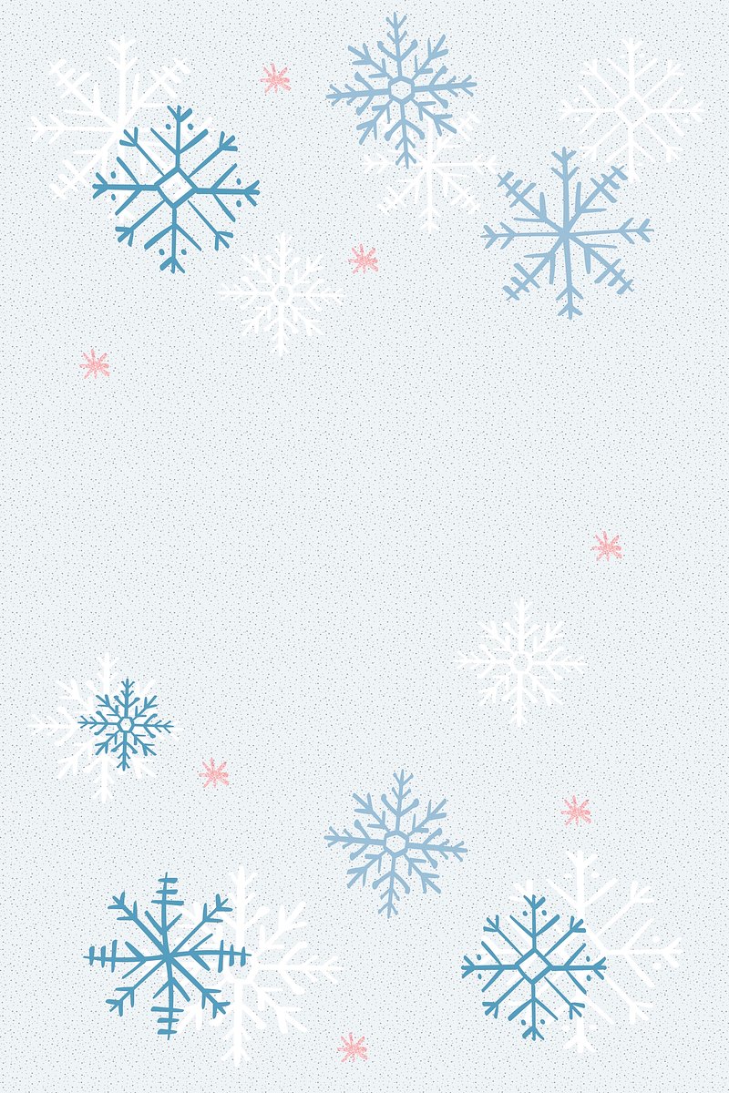 Blue snowflakes winter computer