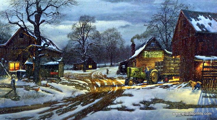 Artist Dave Barnhouse Unframed Pheasant