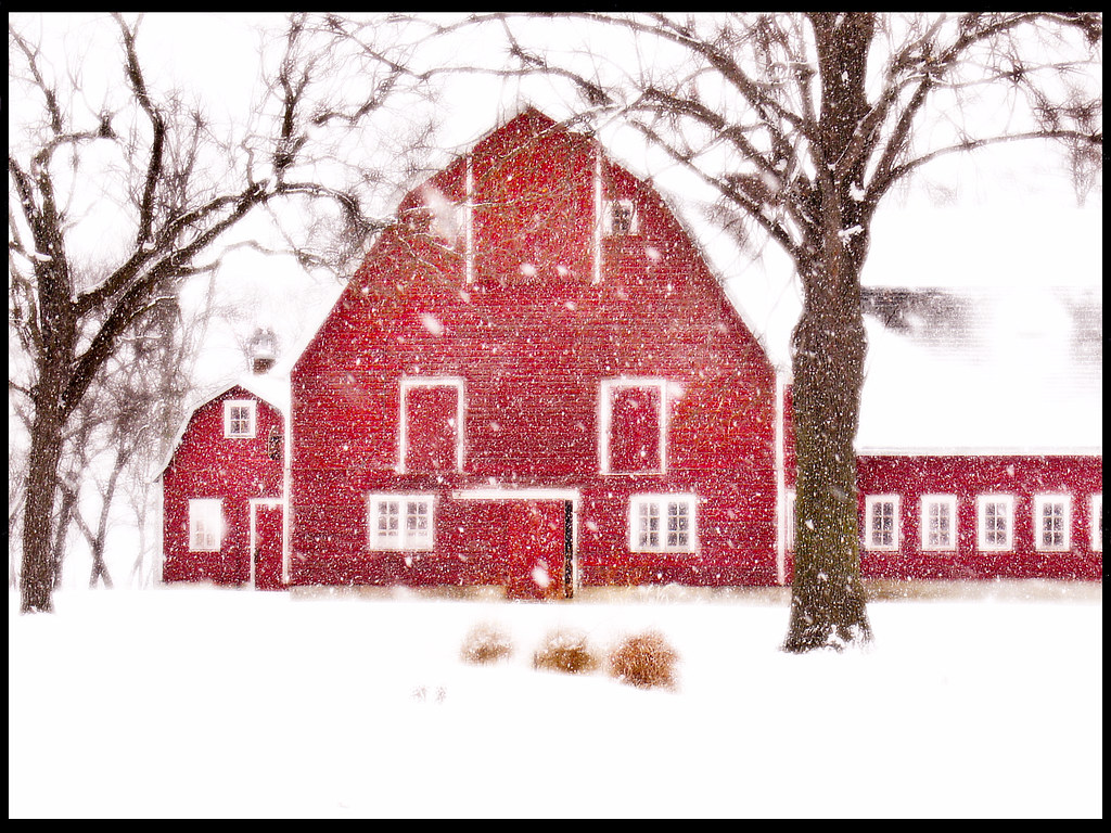 Farm Country, Snowfall. Dave Linscheid