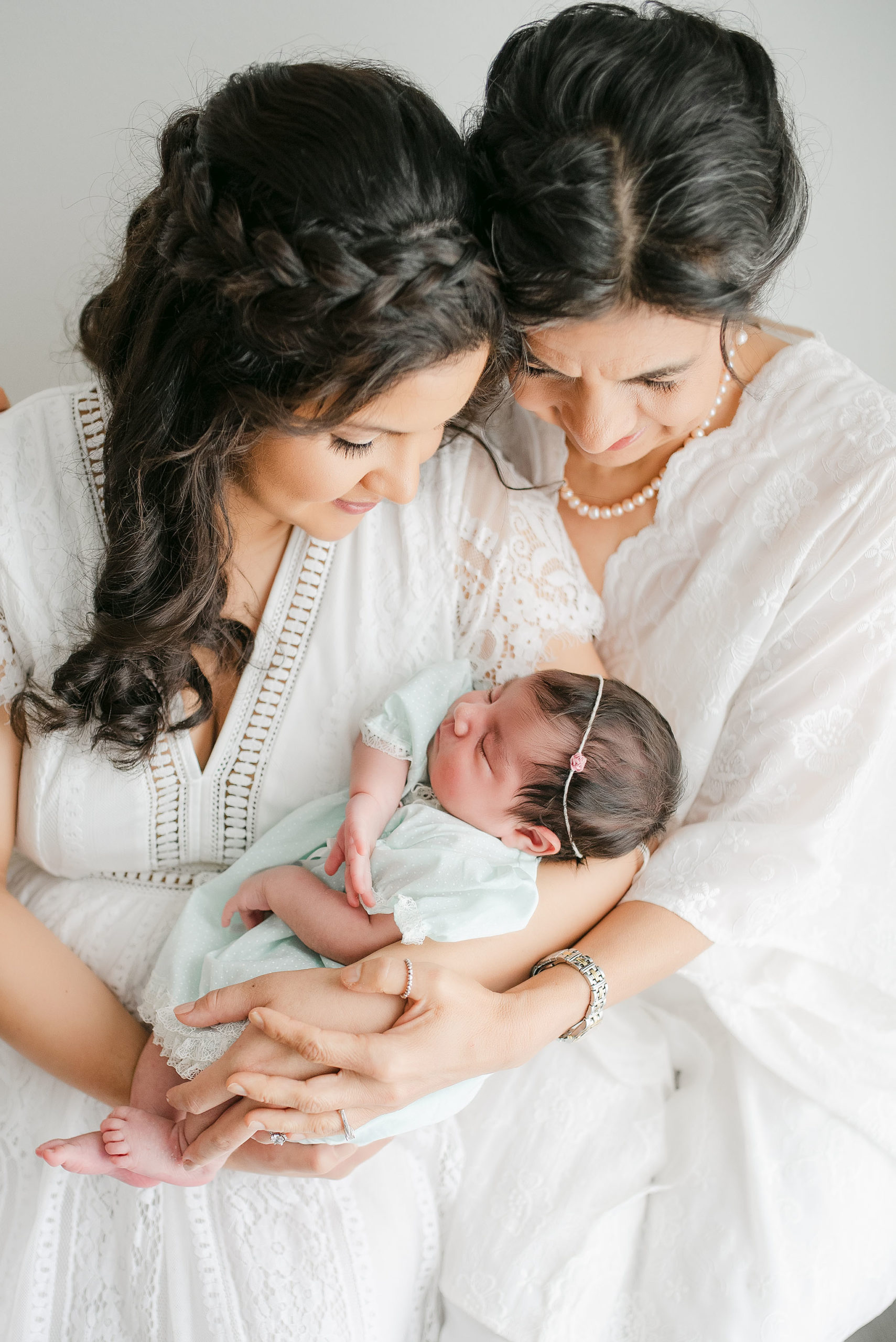 Grandparent and Baby Photo Reece Jones Photography: Houston Newborn & Family Photographer