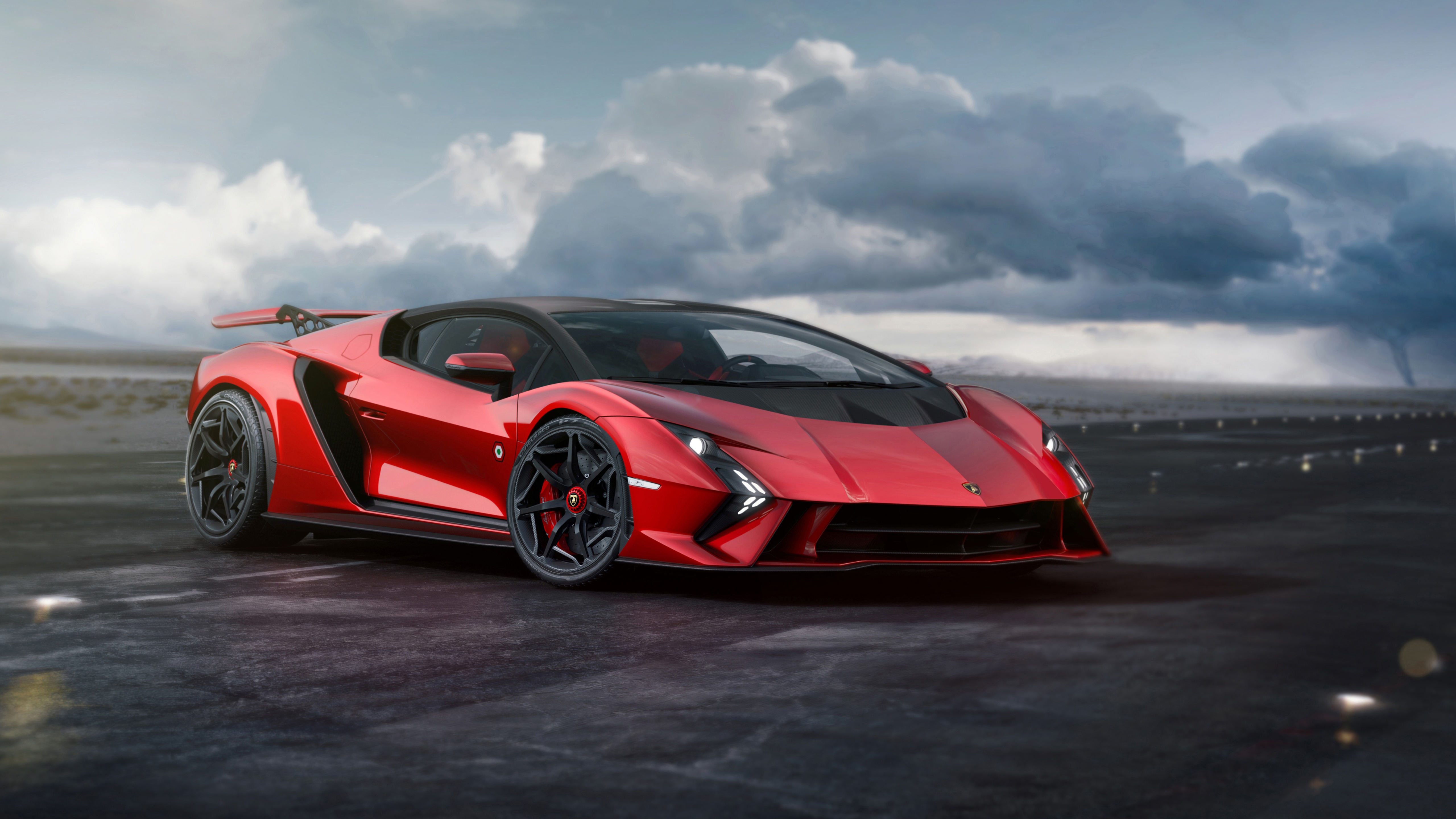 Lamborghini Invencible Wallpaper 4K